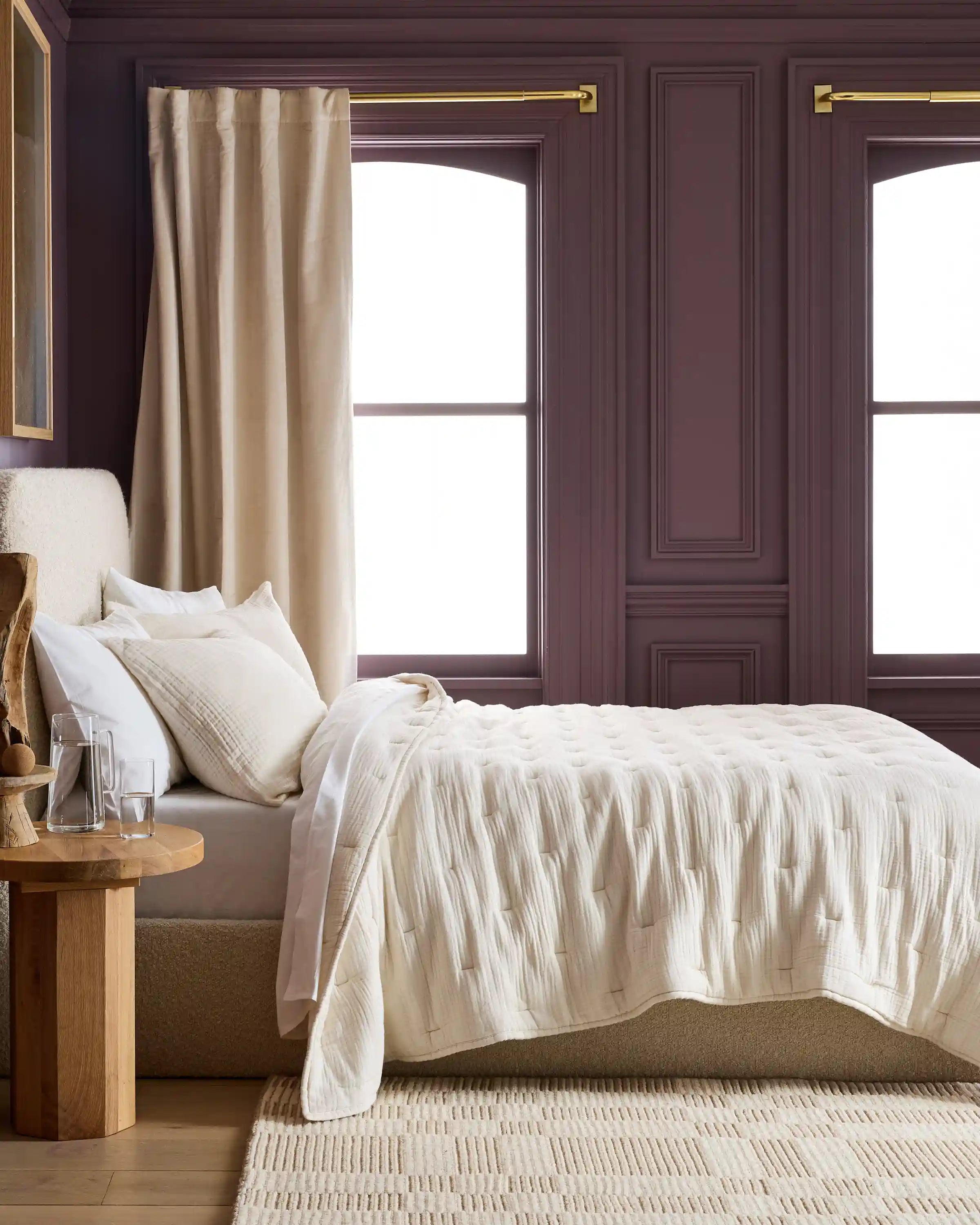 Organic Cotton Gauze Dream Quilt Set