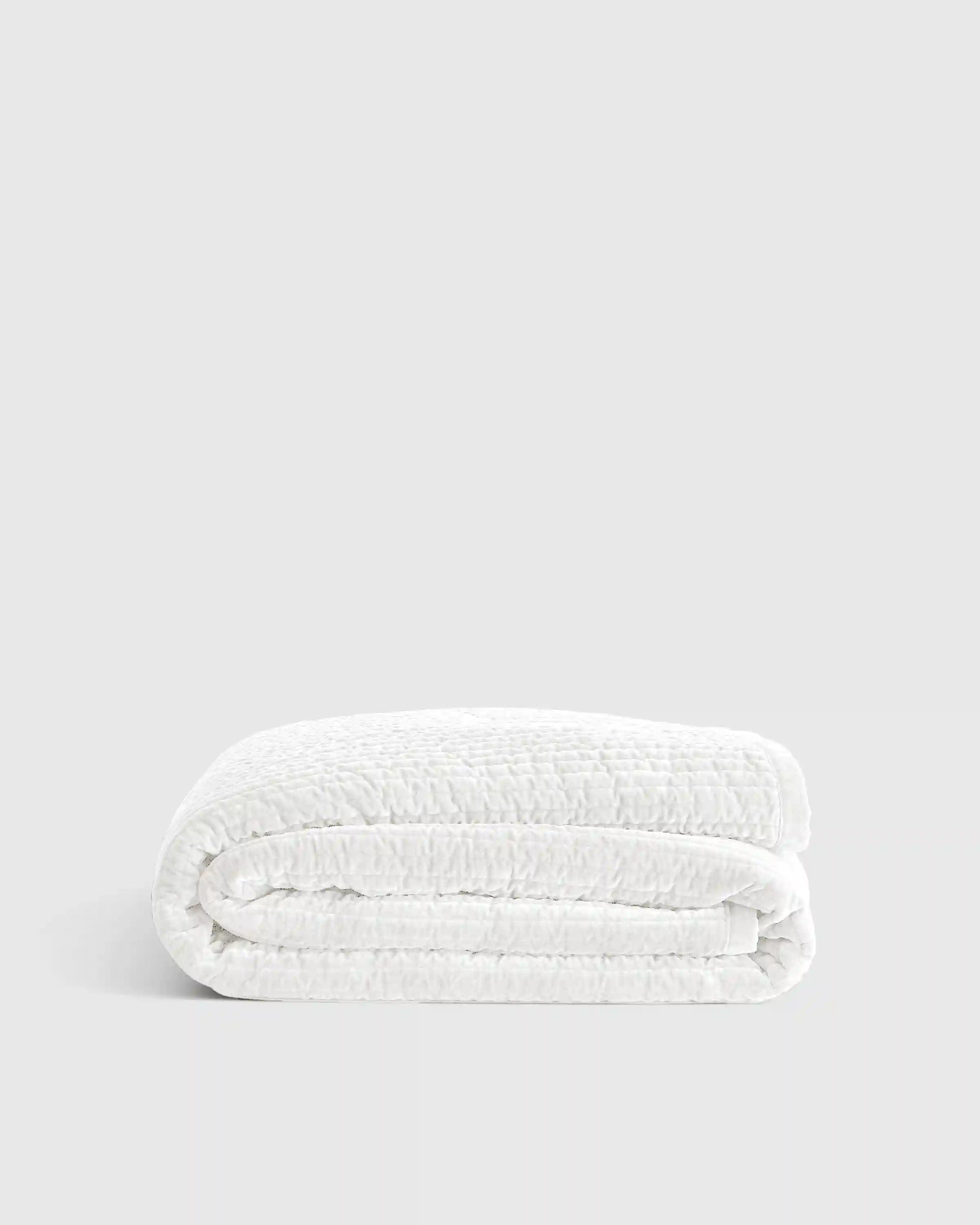 Cotton Velvet Vertical Channel Quilt