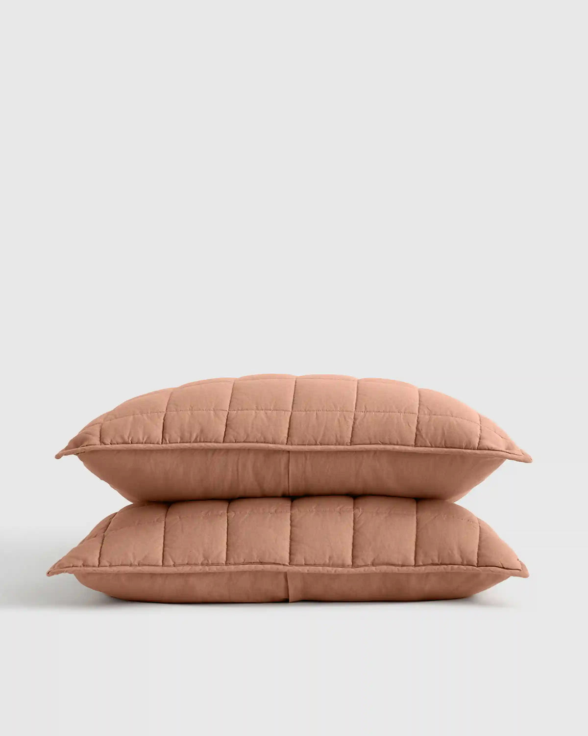 European Linen Box Quilted Sham Set