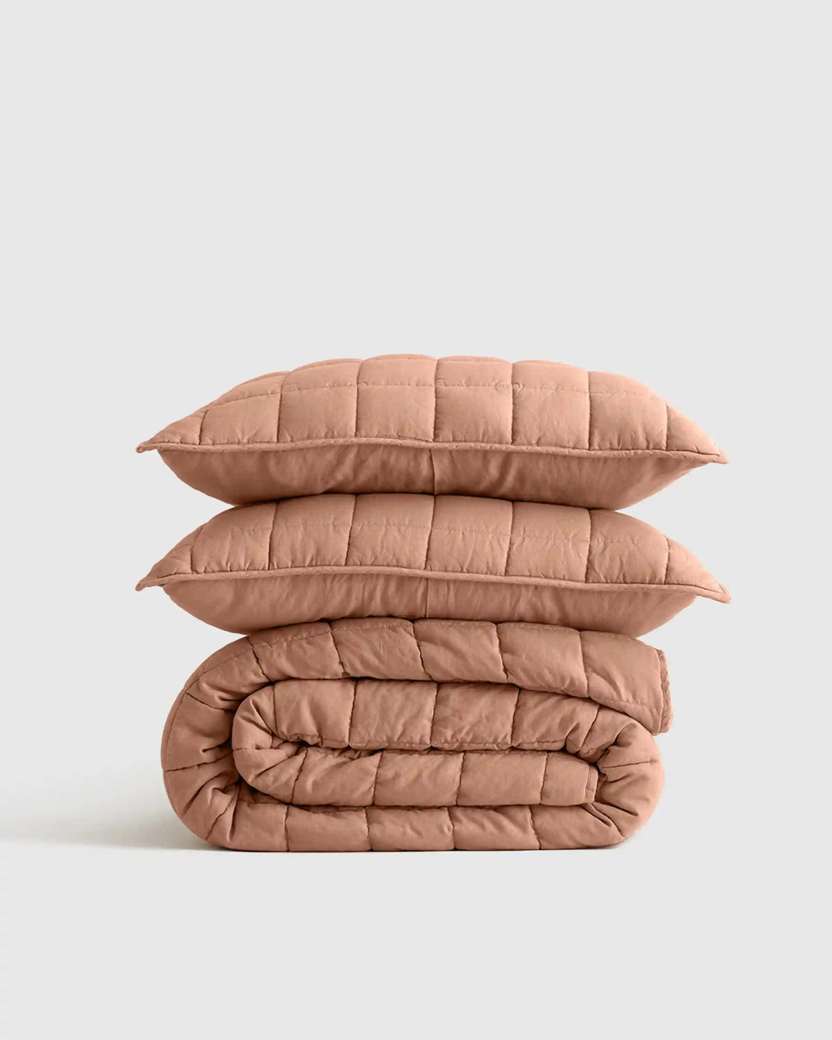European Linen Box Quilt Set
