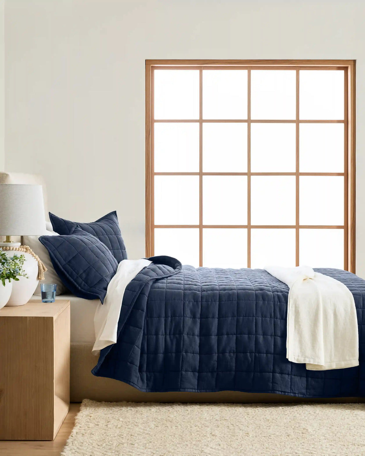 European Linen Box Quilt Set