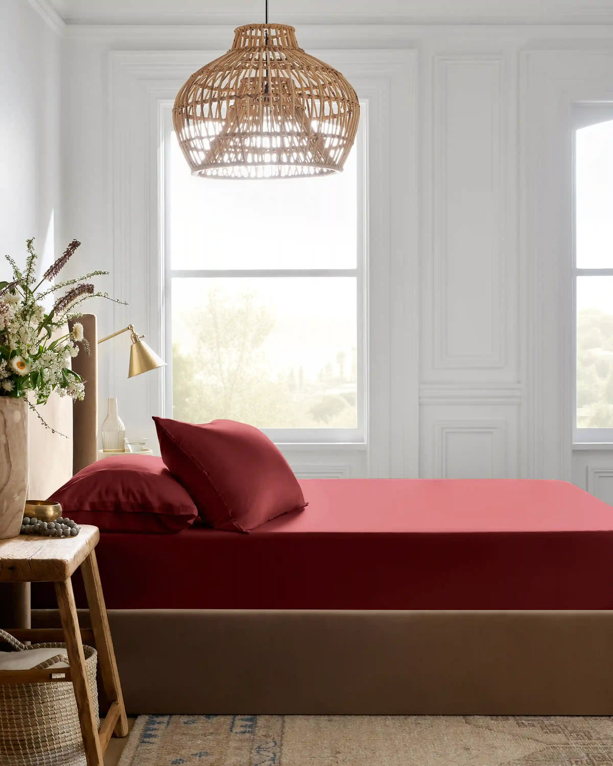 Bamboo Fitted Sheet Set