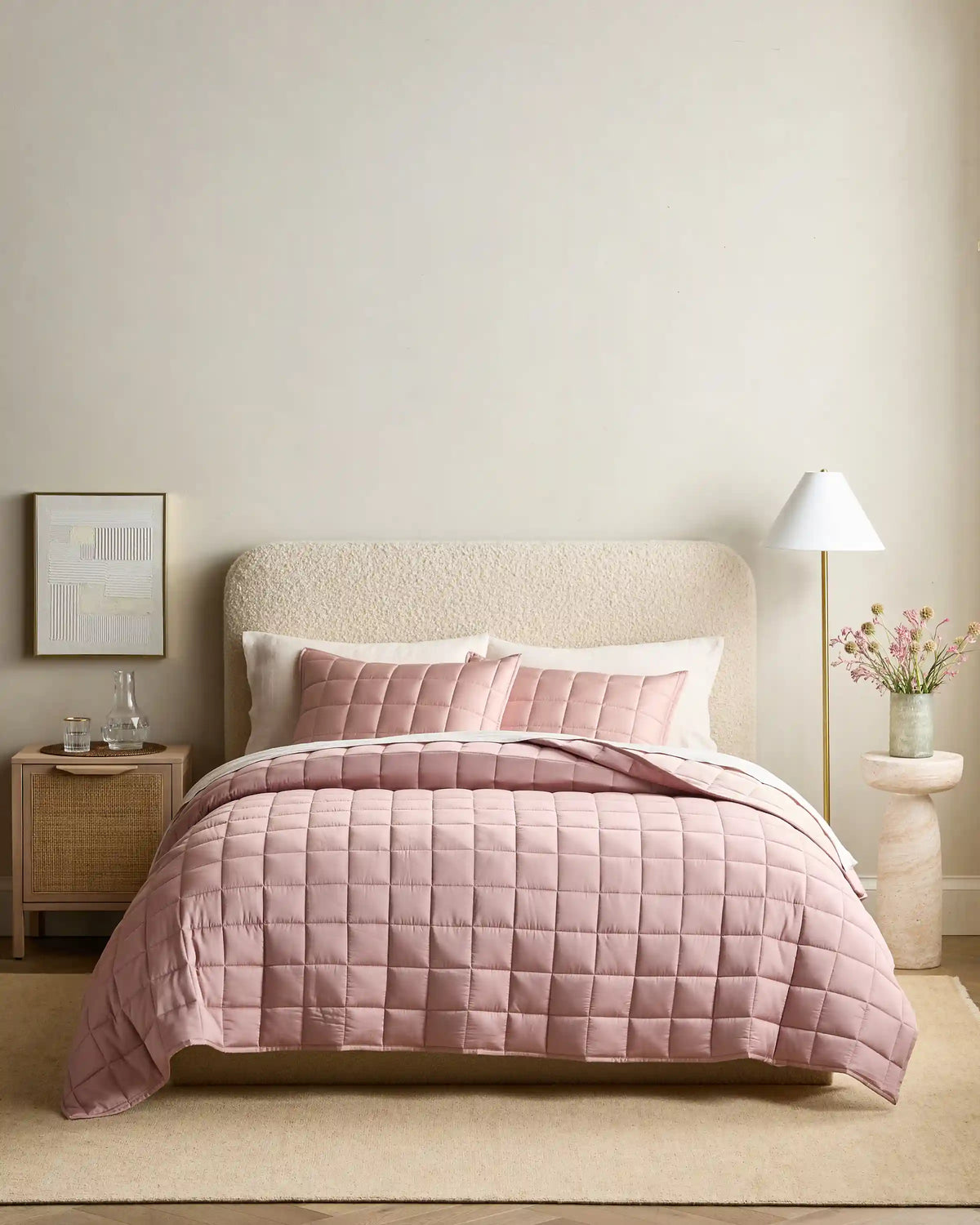 Bamboo Box Quilted Sham Set