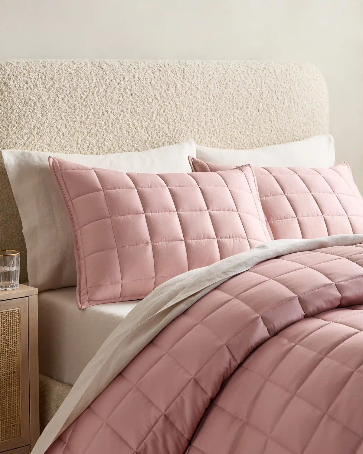 Bamboo Box Quilted Sham Set