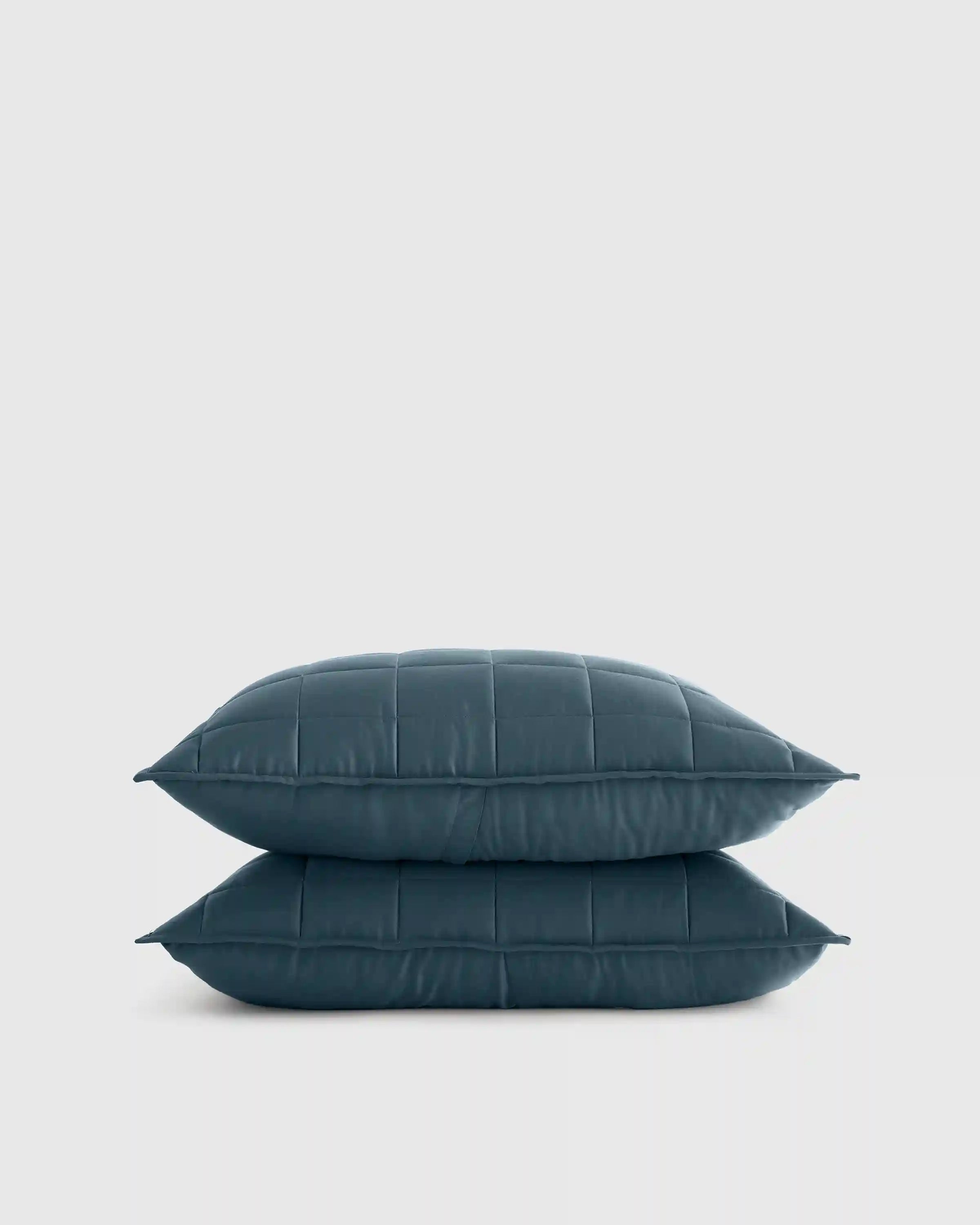 Bamboo Box Quilted Sham Set