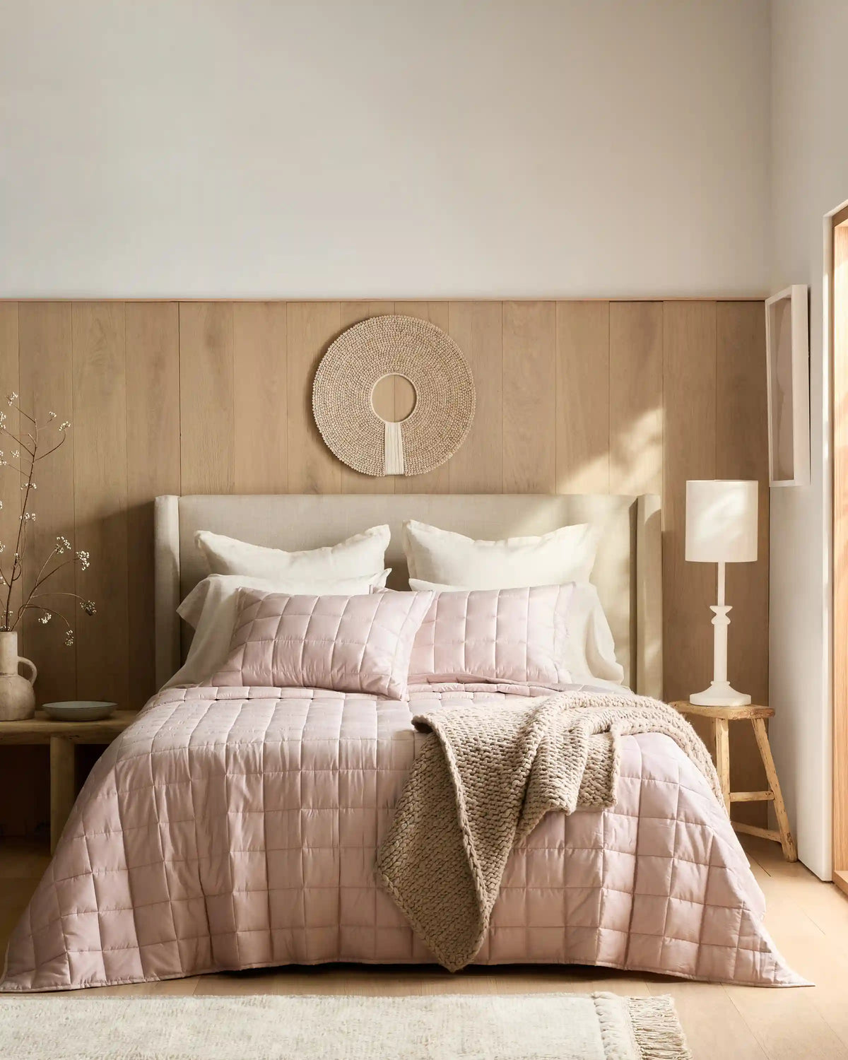 Bamboo Box Quilted Sham Set