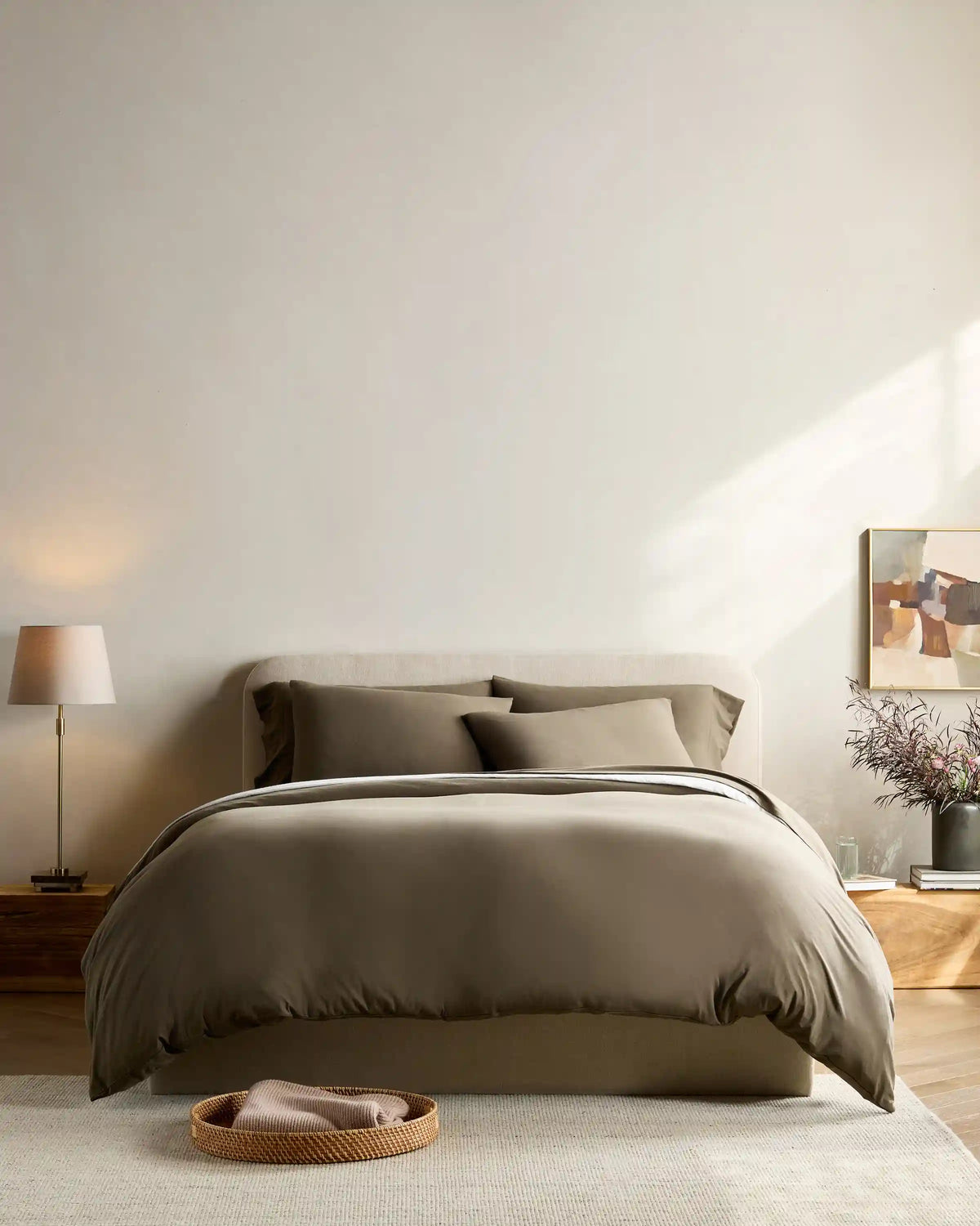 Organic Jersey Duvet Cover Set