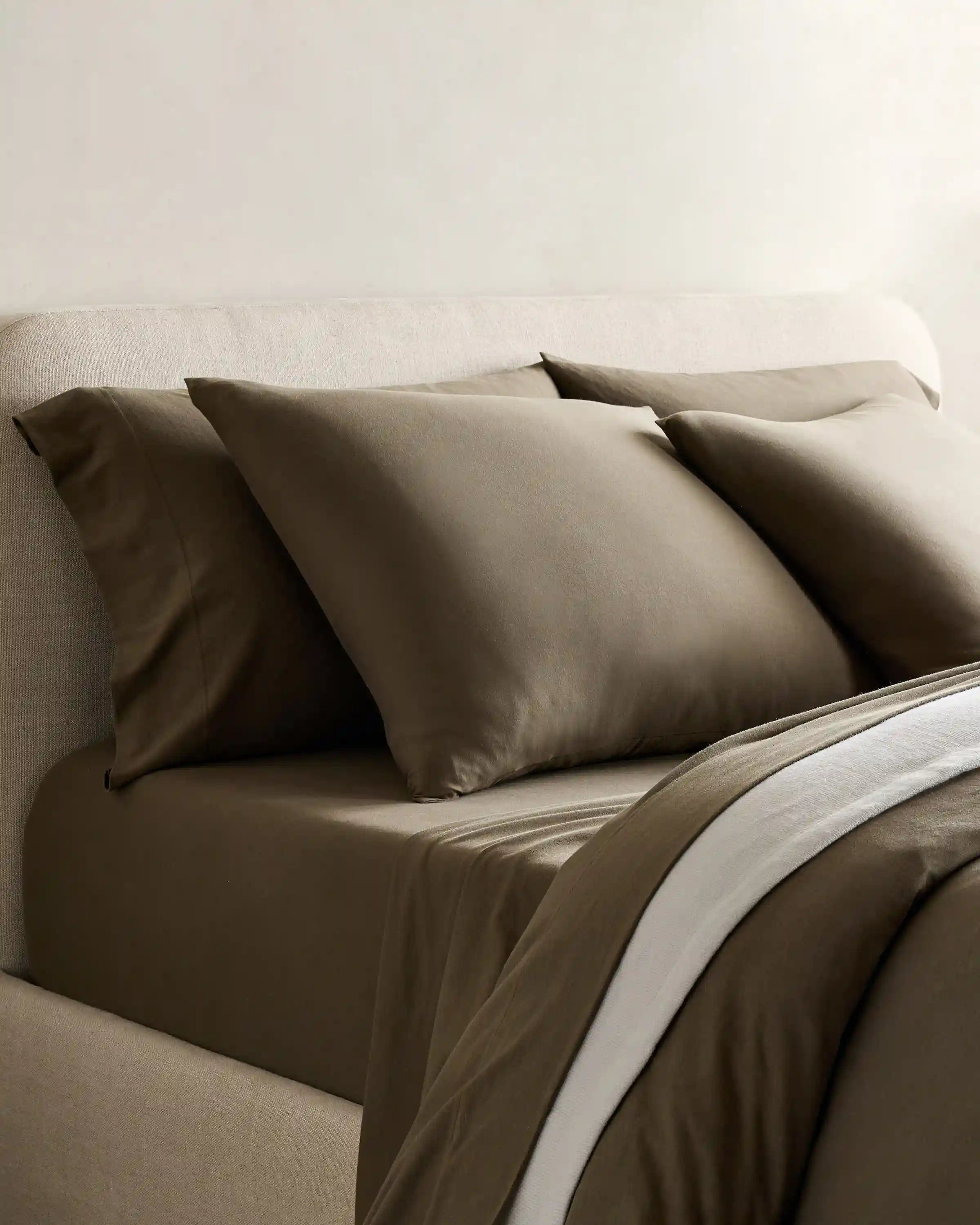 Organic Jersey Sham Set