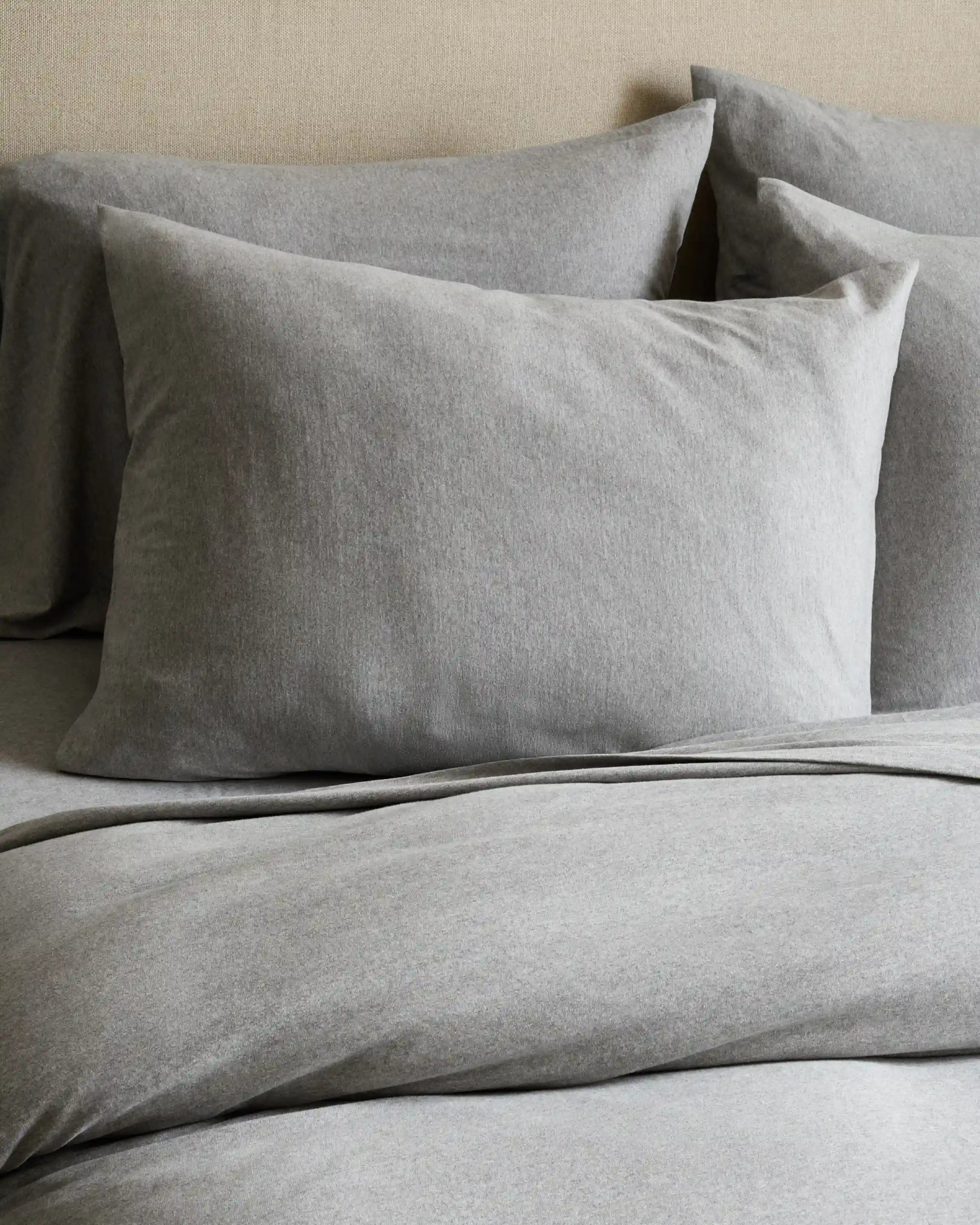 Organic Jersey Sham Set