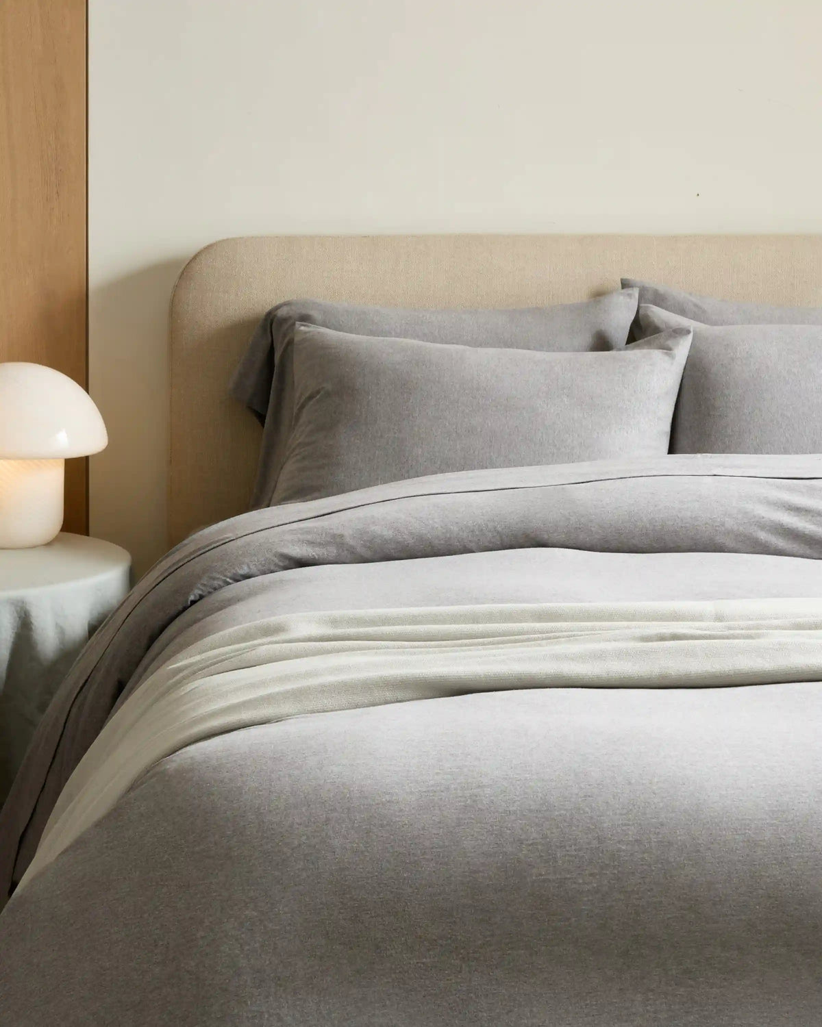 Organic Jersey Duvet Cover Set