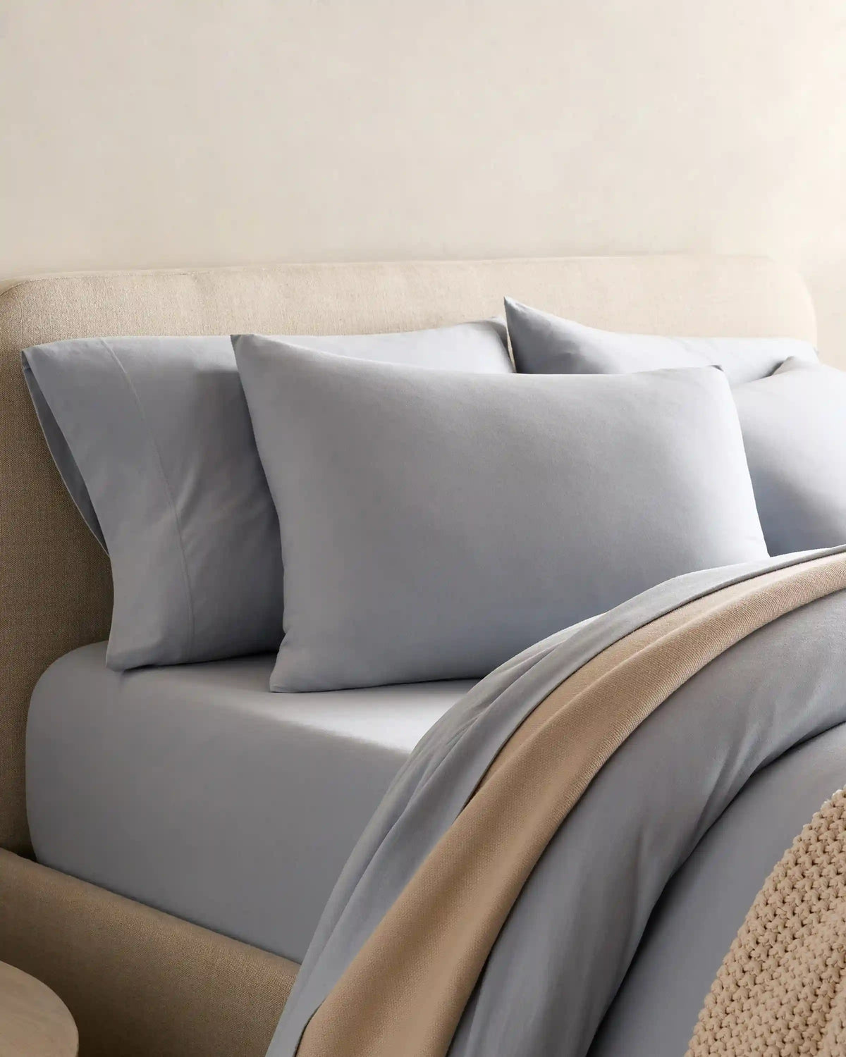 Organic Jersey Sham Set