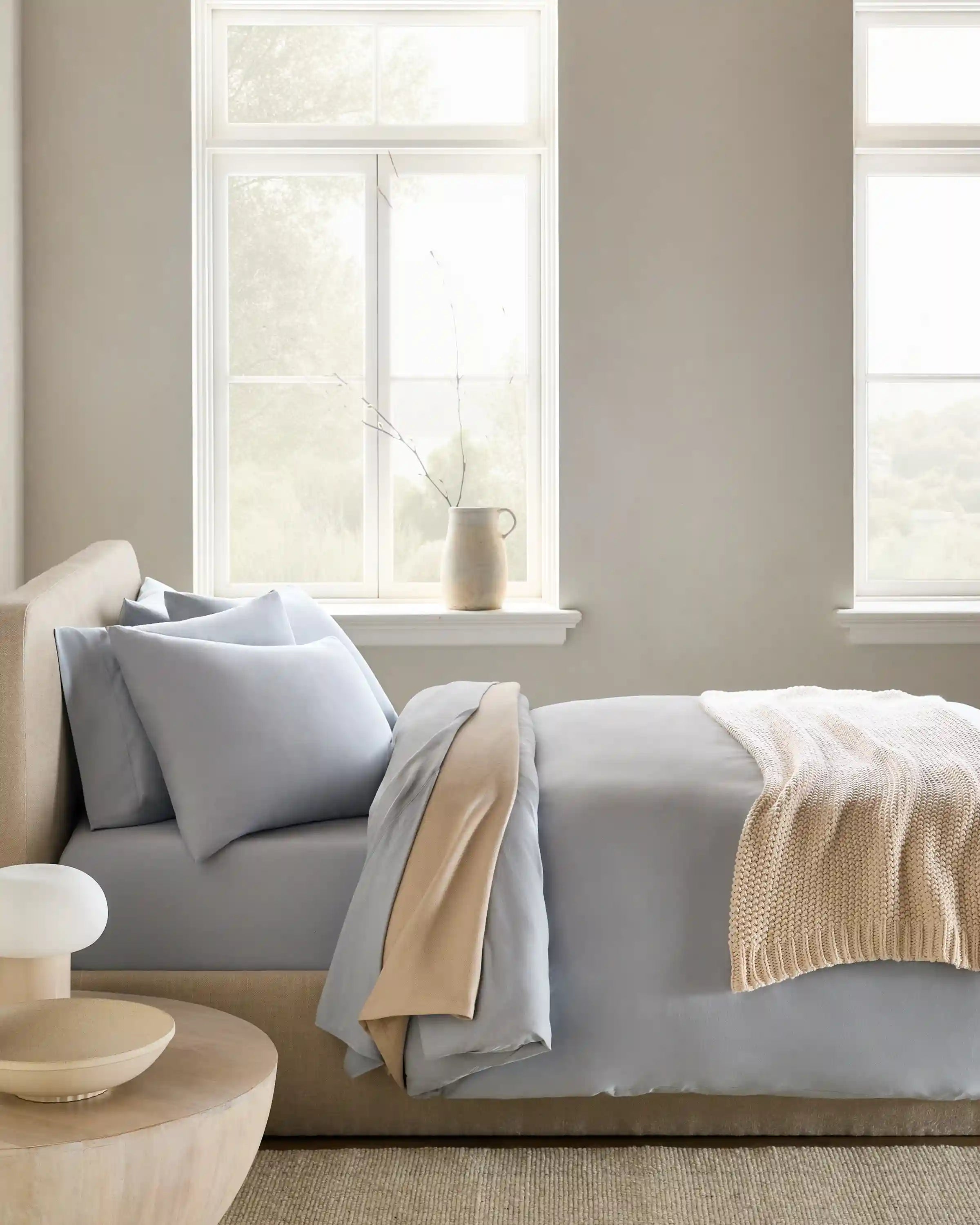 Organic Jersey Duvet Cover Set