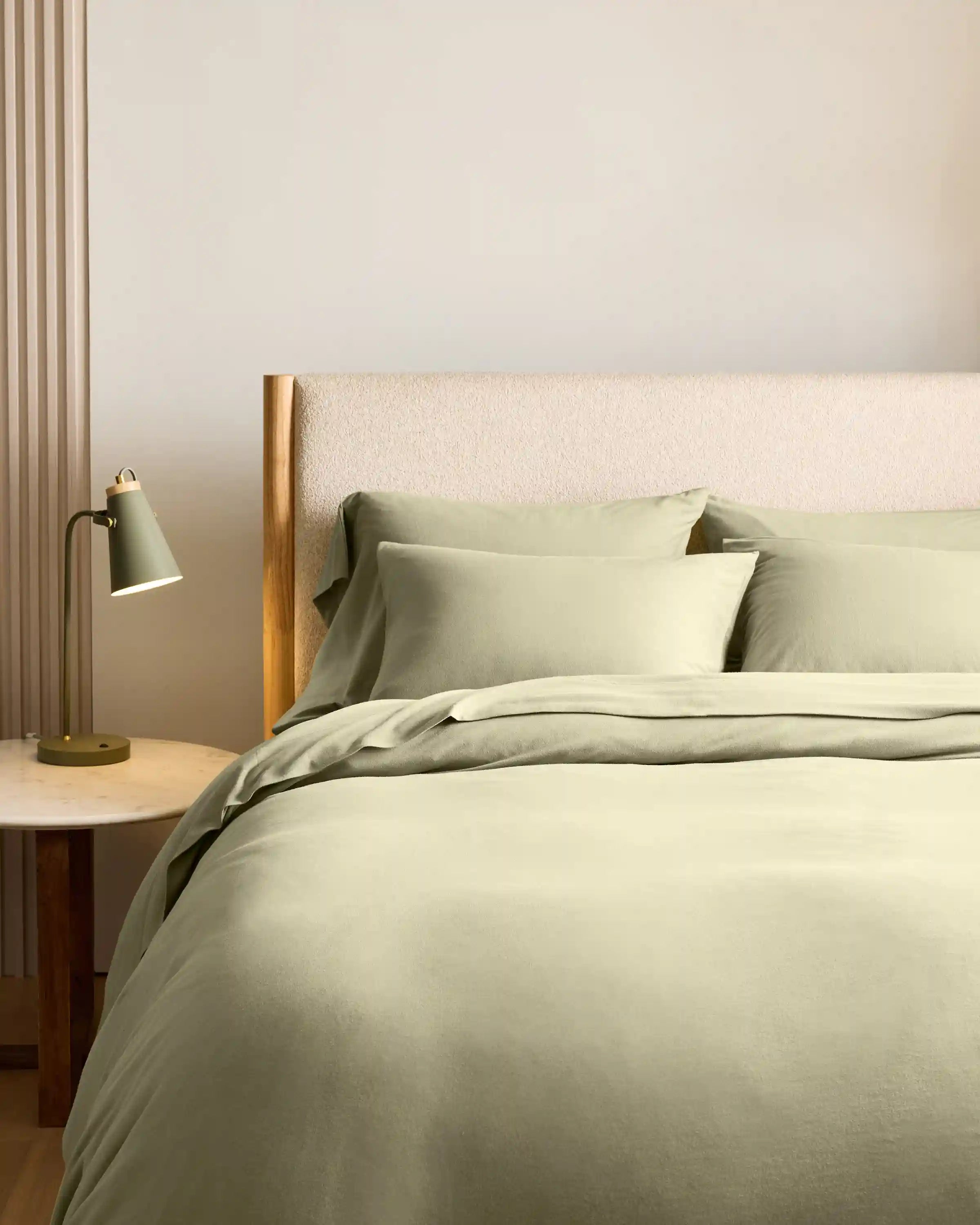 Organic Jersey Duvet Cover Set