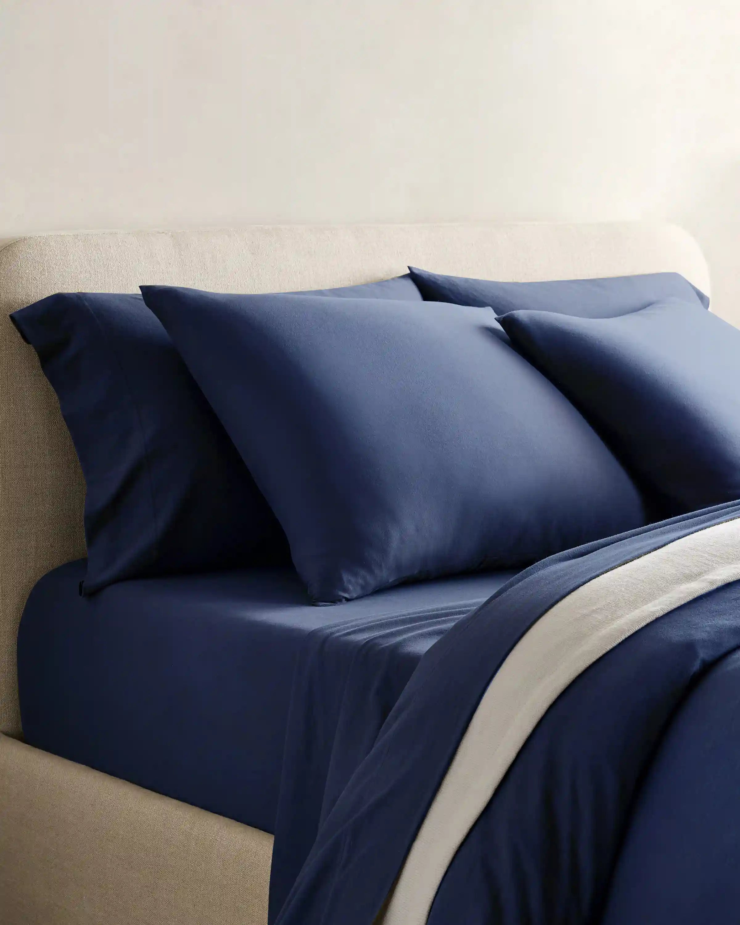 Organic Jersey Sham Set