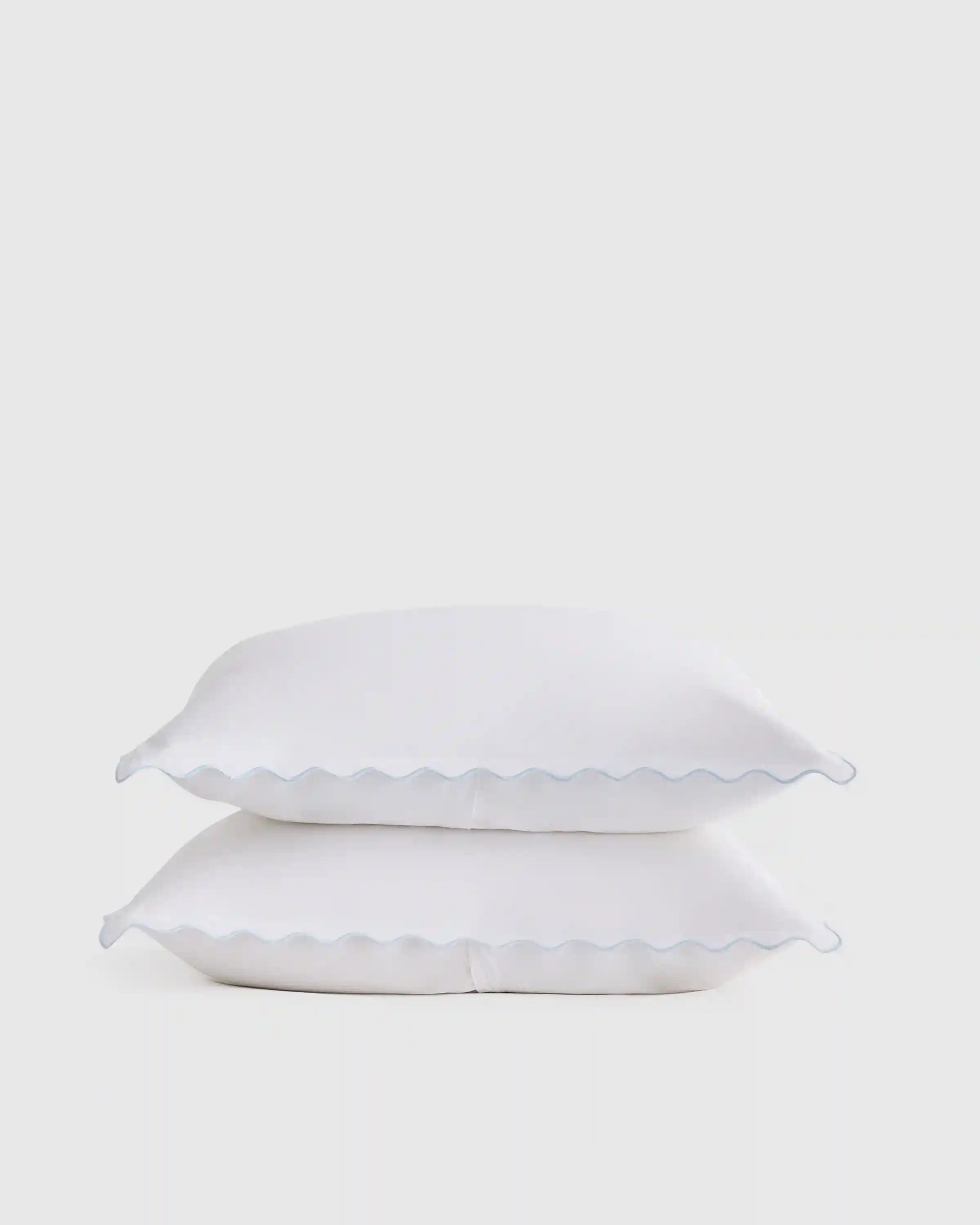 Organic Crisp Percale Sham Set