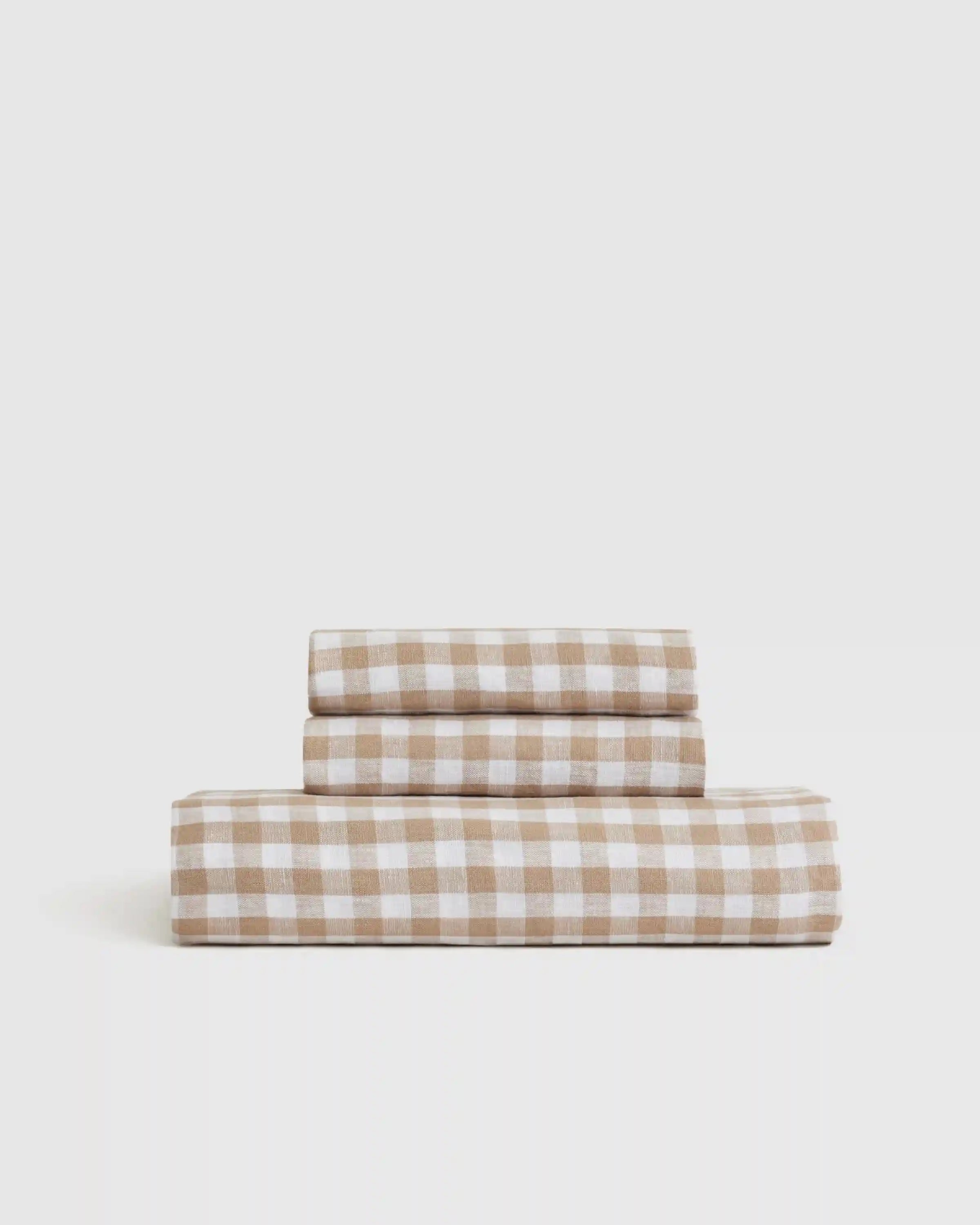 European Linen Fitted Sheet Set