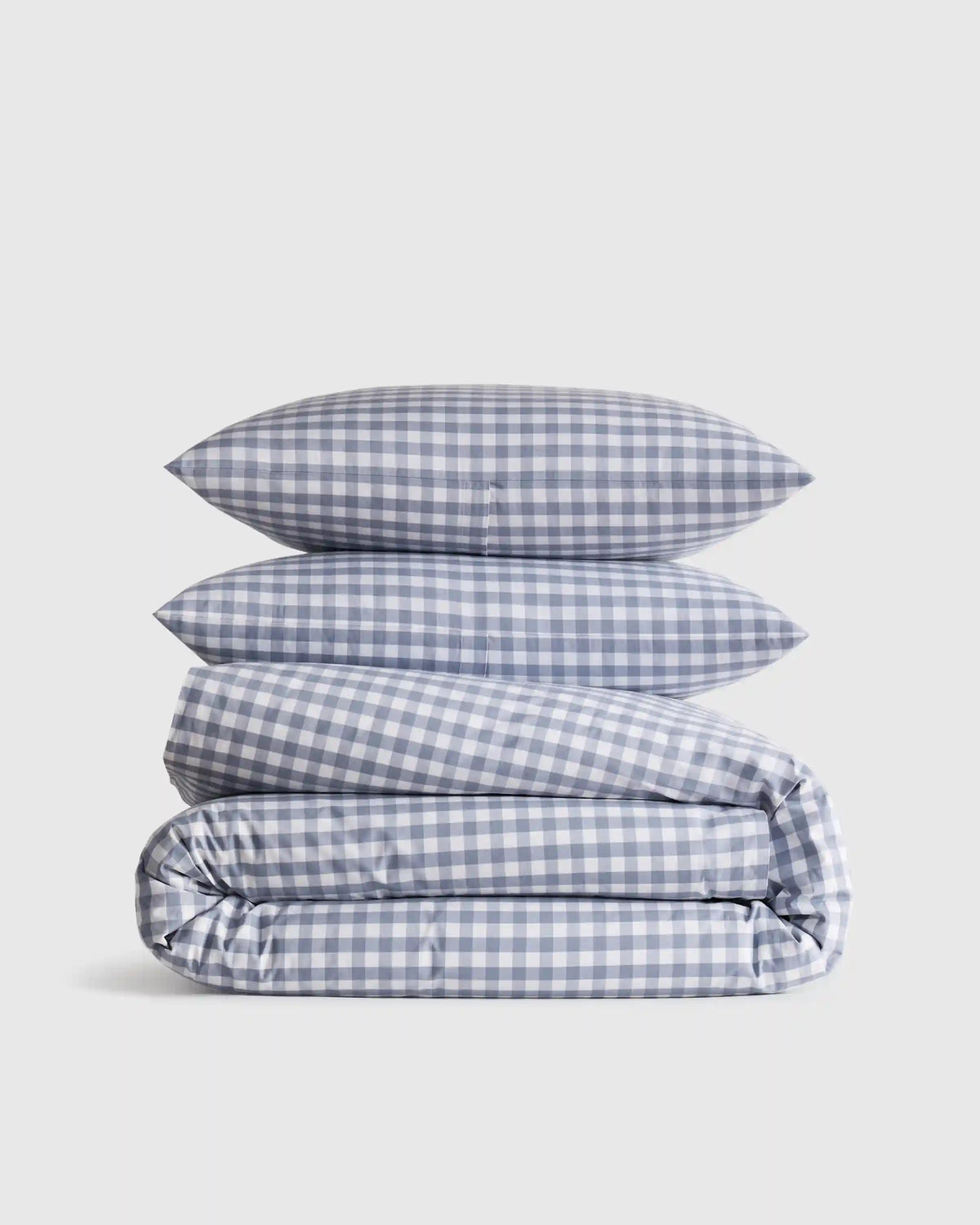 Organic Crisp Percale Duvet Cover Set