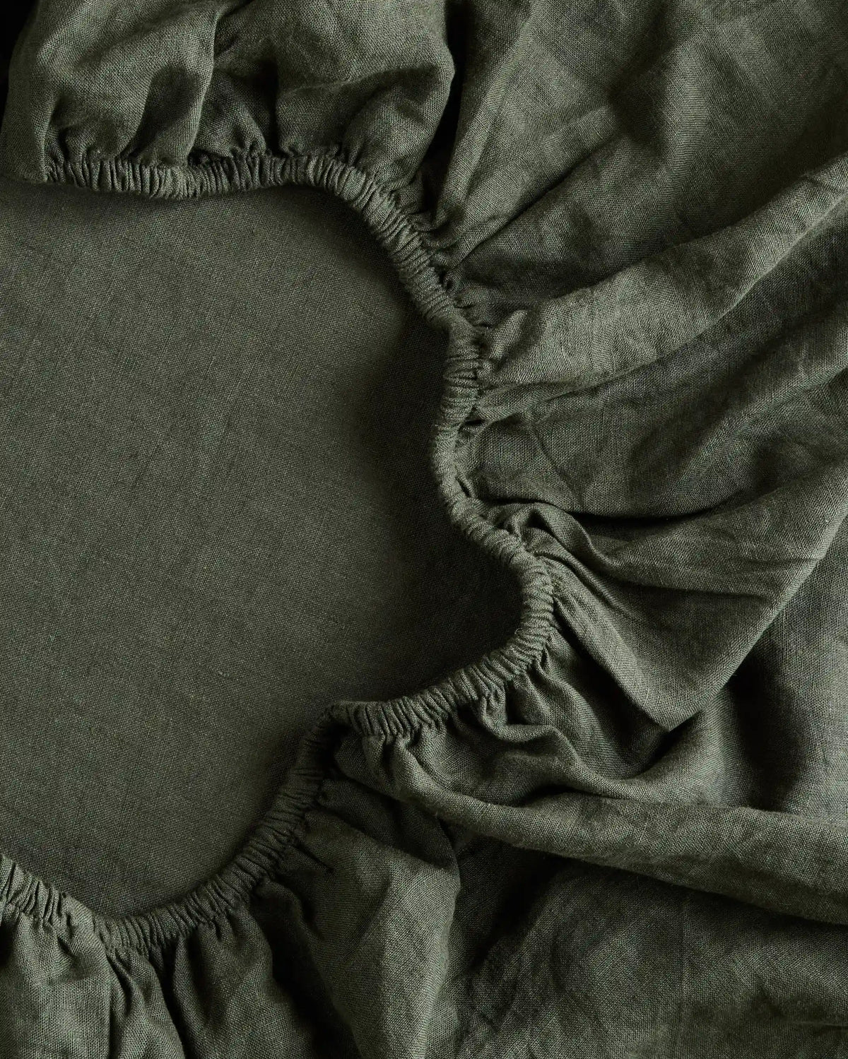 European Linen Fitted Sheet Set