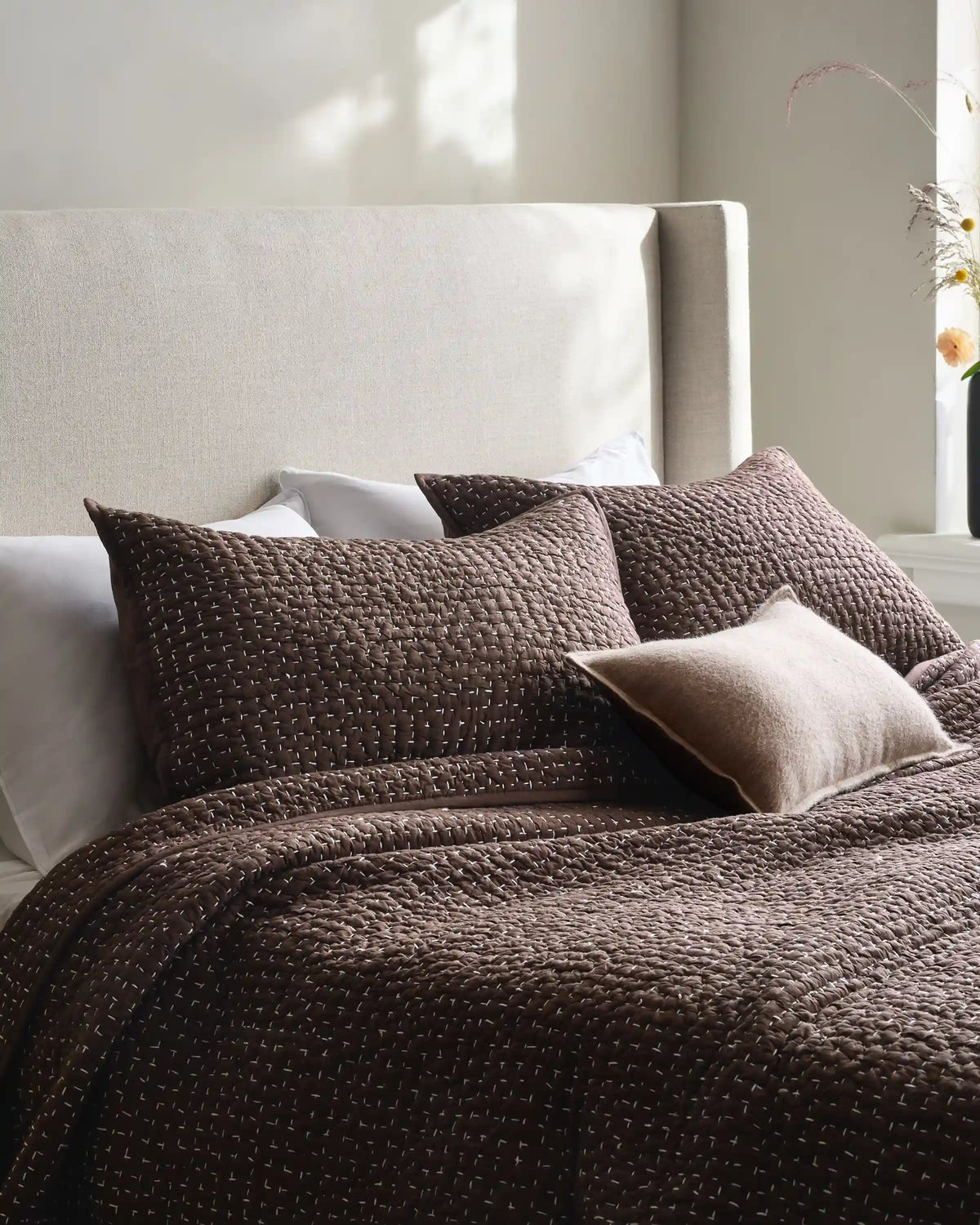 Organic Cotton Hand Stitched Quilt Set