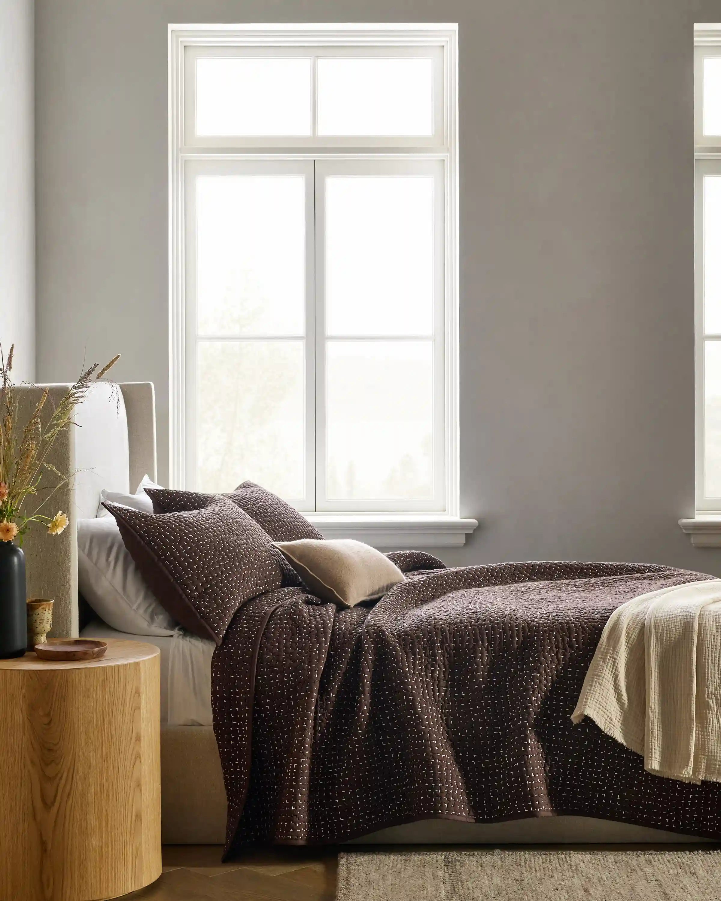 Organic Cotton Hand Stitched Quilt Set