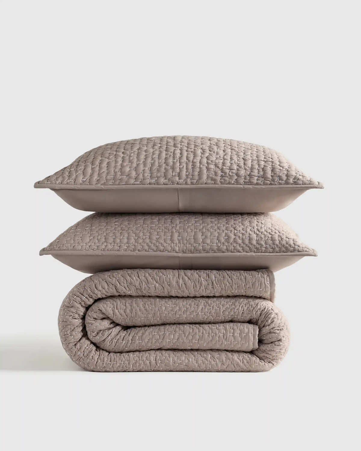 Organic Cotton Hand Stitched Quilt Set