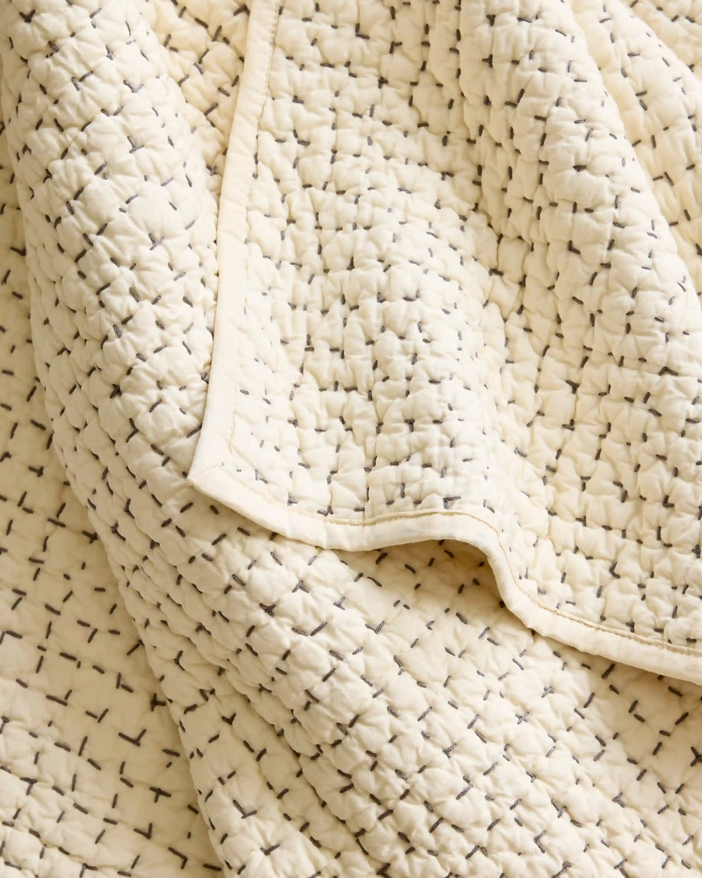 Organic Cotton Hand Stitched Quilt Set