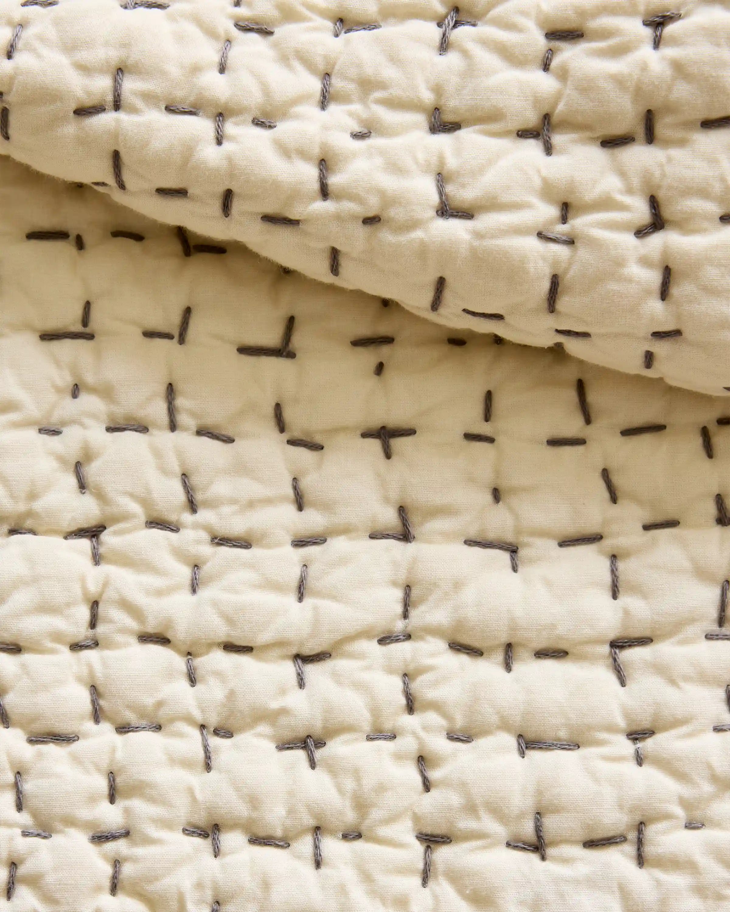 Organic Cotton Hand Stitched Quilt Set