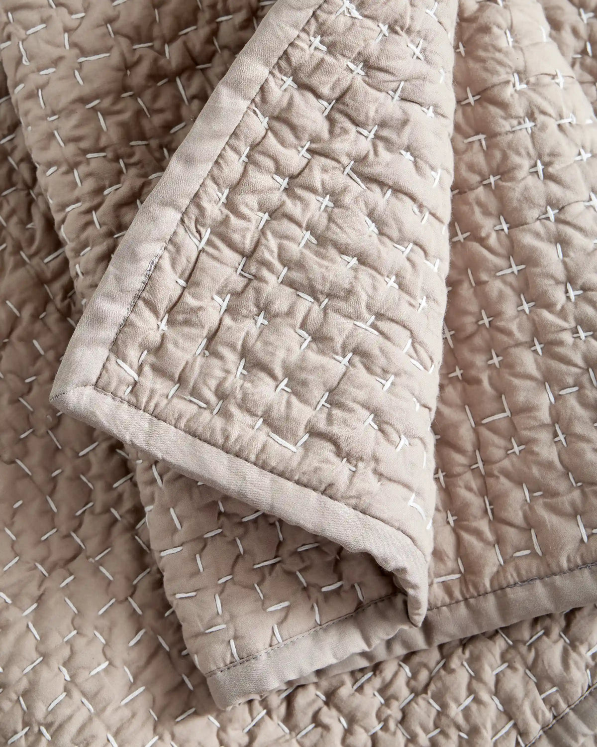 Organic Cotton Hand Stitched Quilt Set
