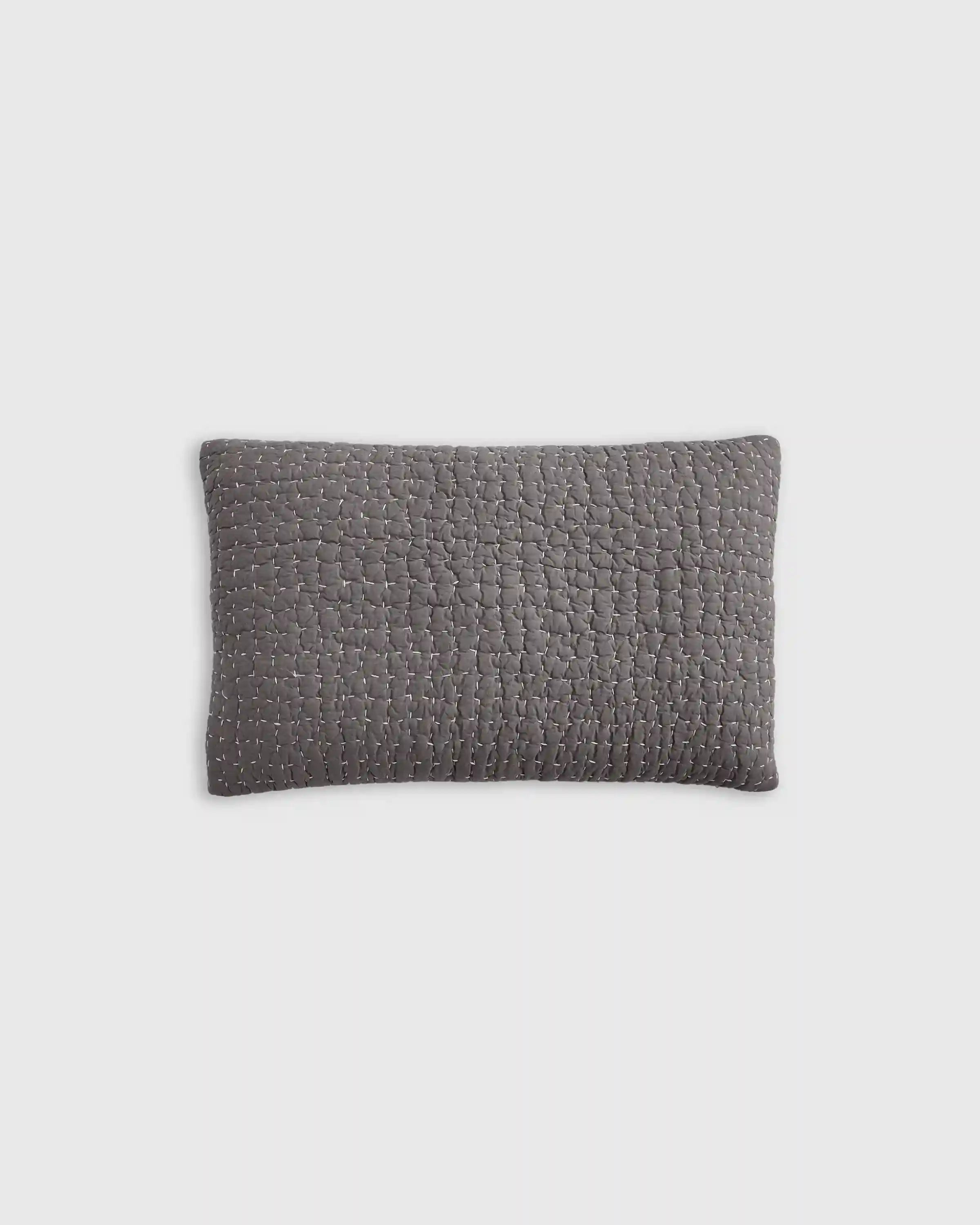 Organic Cotton Hand Stitched Pillow Cover