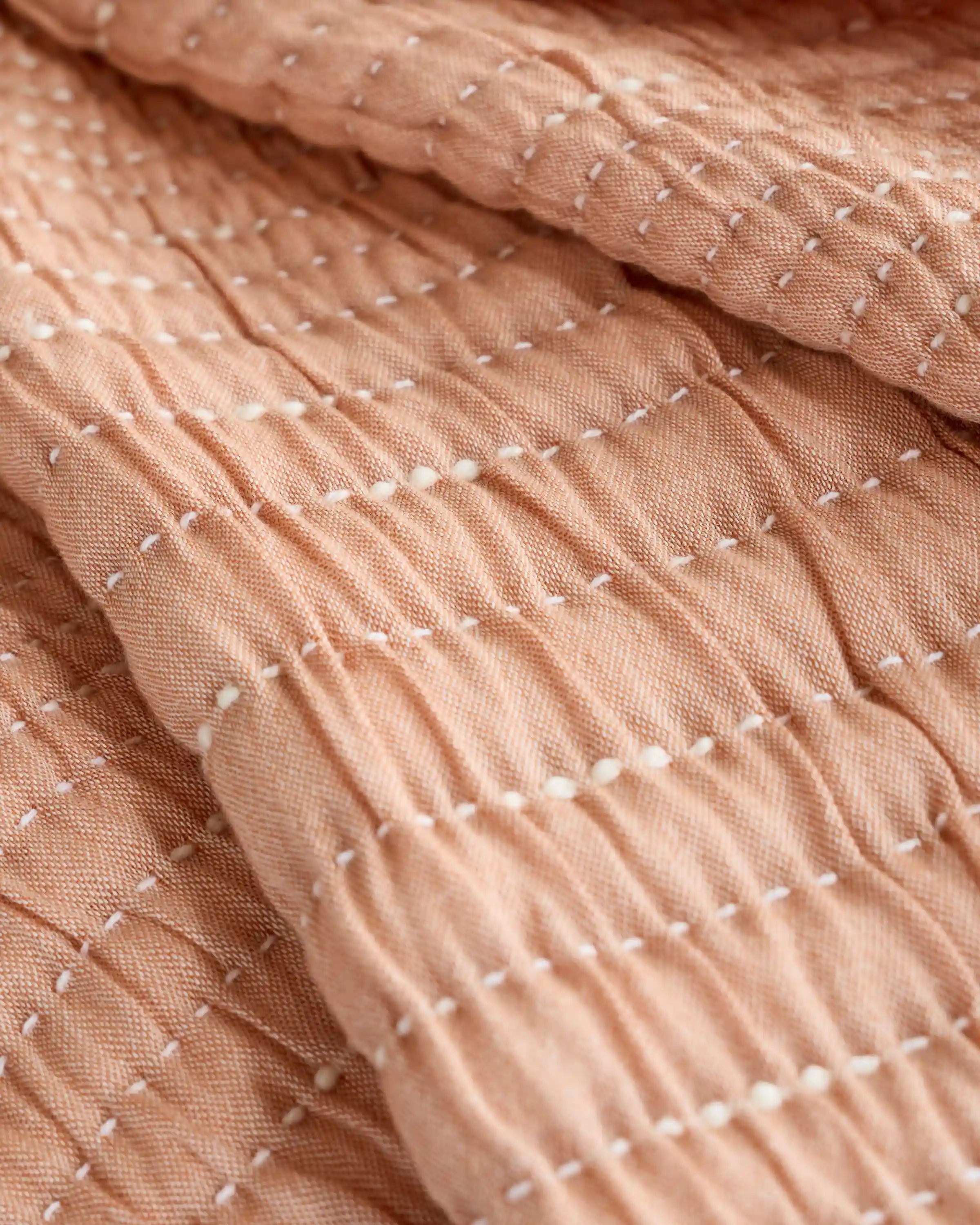 Organic Cotton Channel Stitch Sham Set
