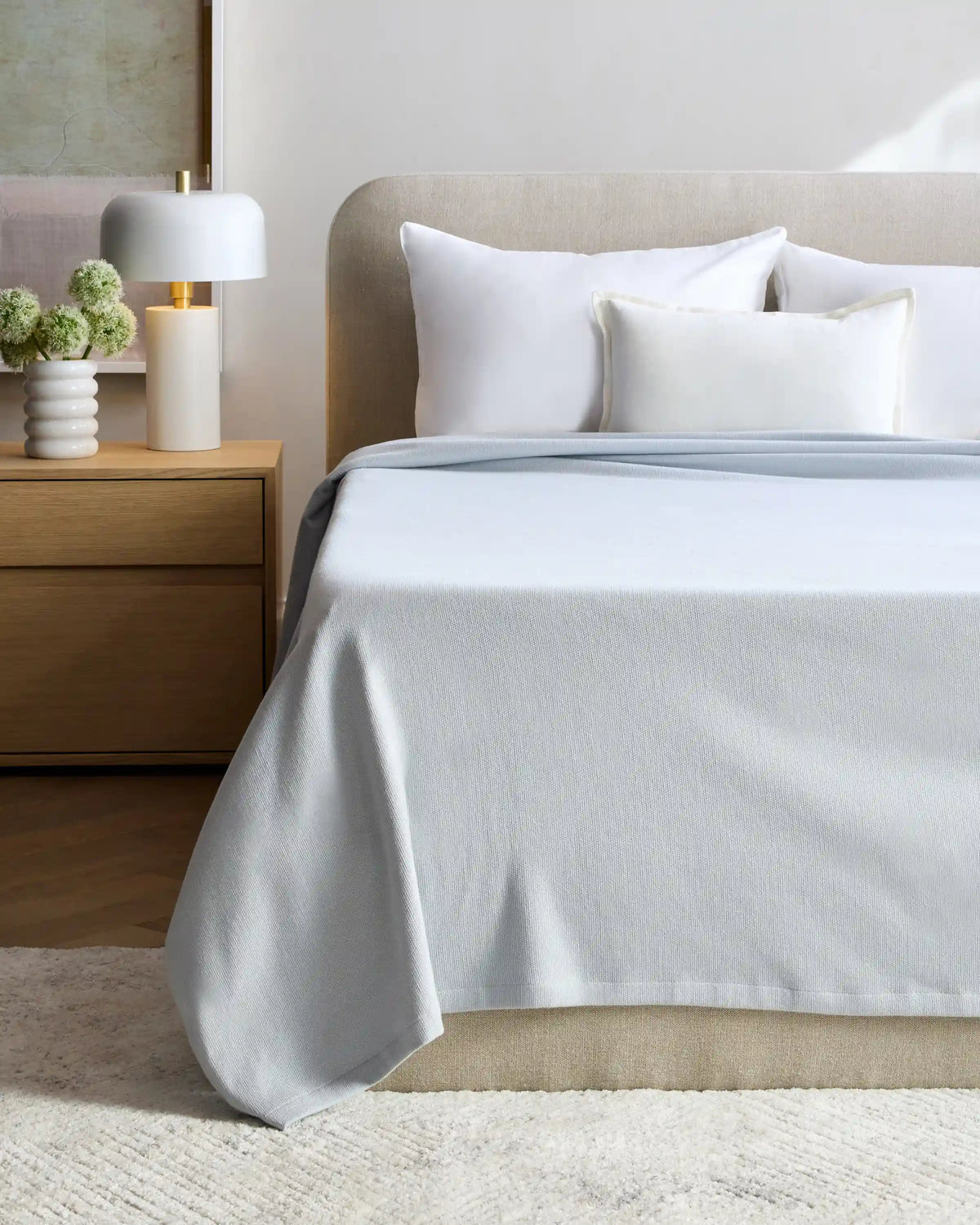 Luxury Organic Cotton Bed Blanket