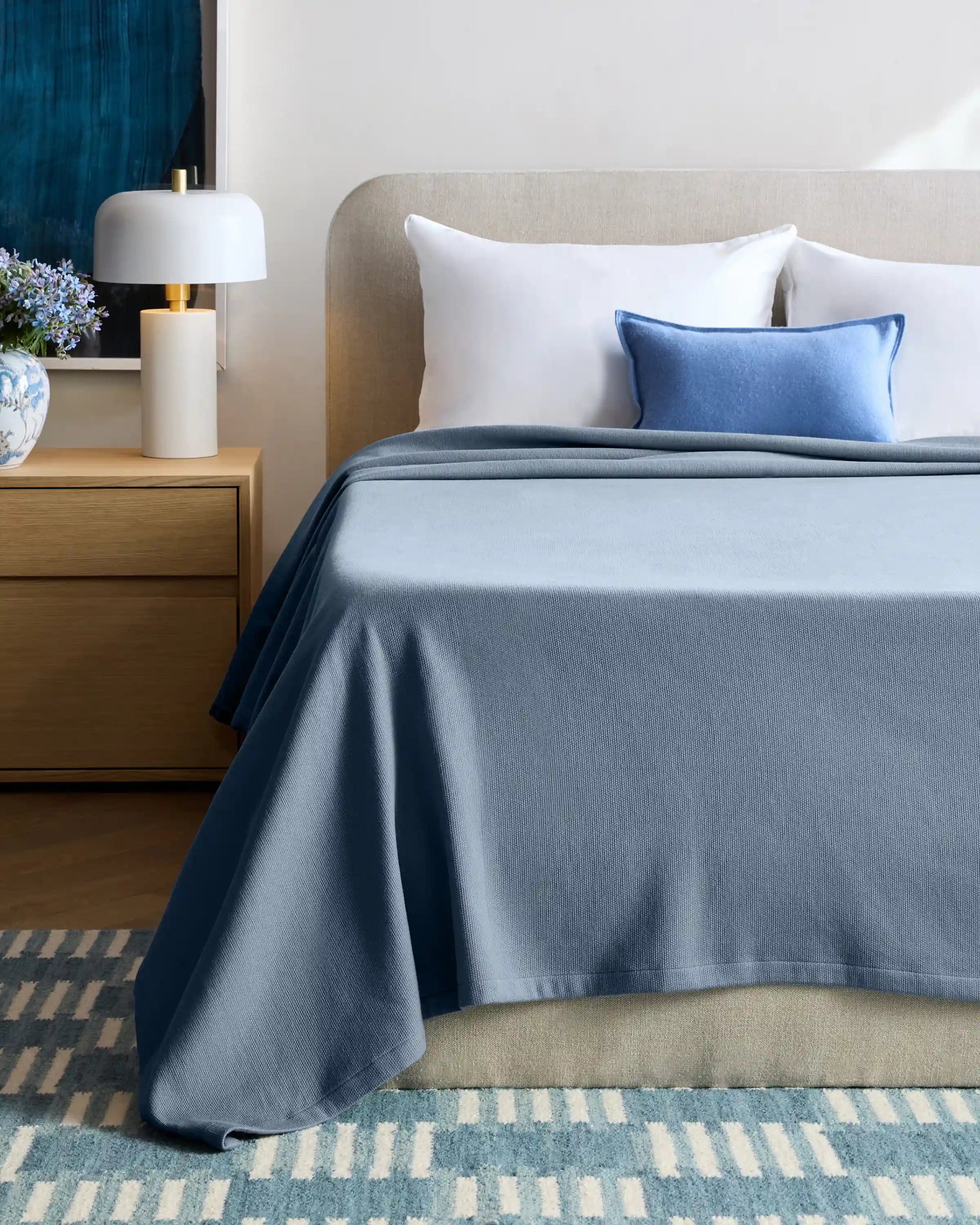 Luxury Organic Cotton Bed Blanket