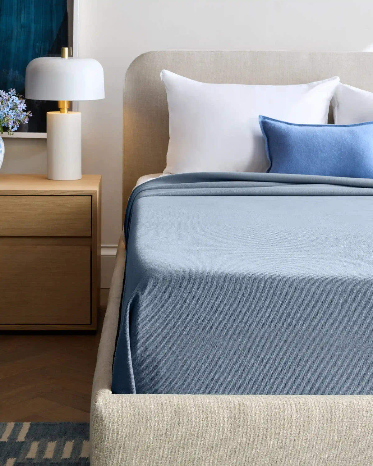 Luxury Organic Cotton Bed Blanket
