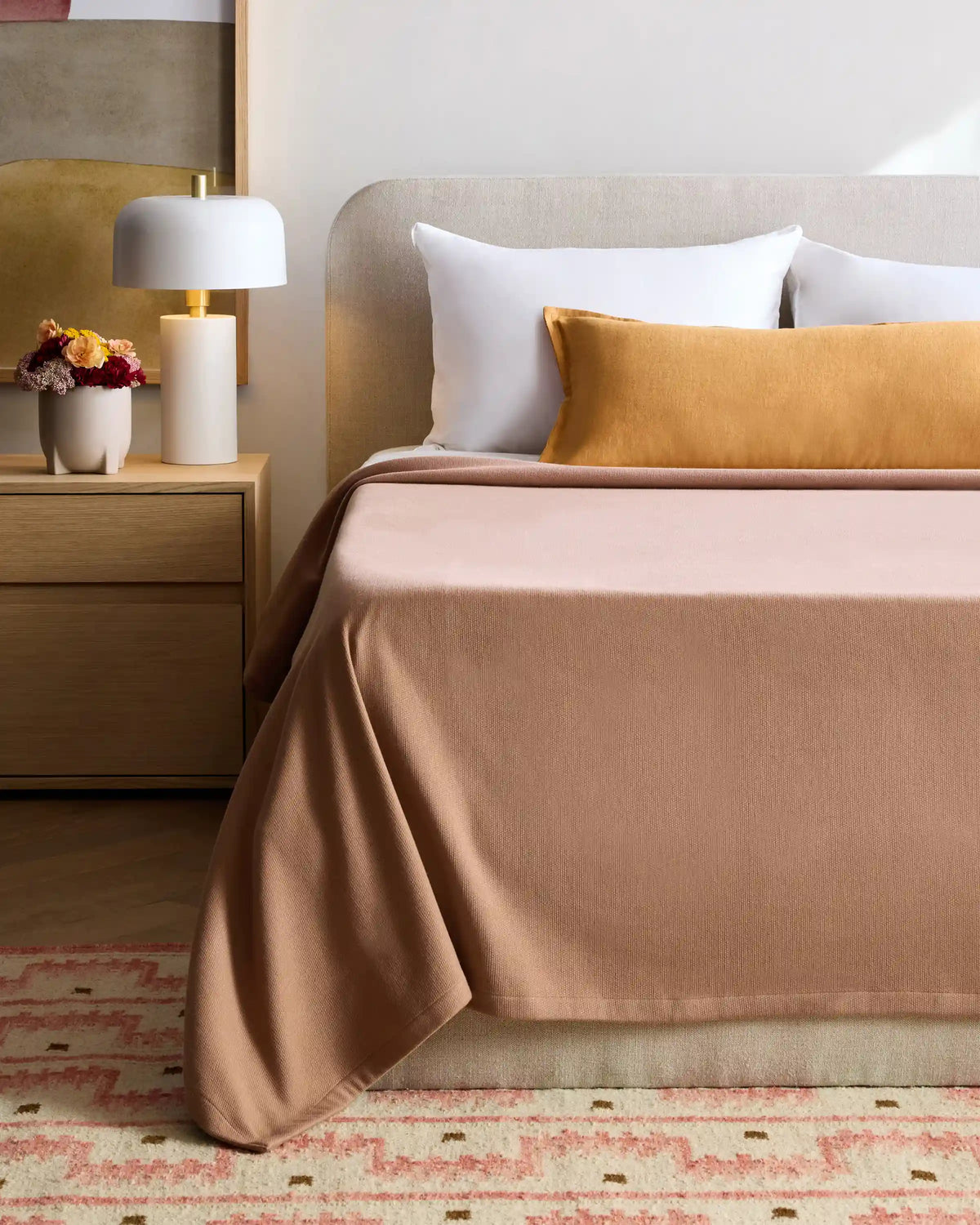 Luxury Organic Cotton Bed Blanket