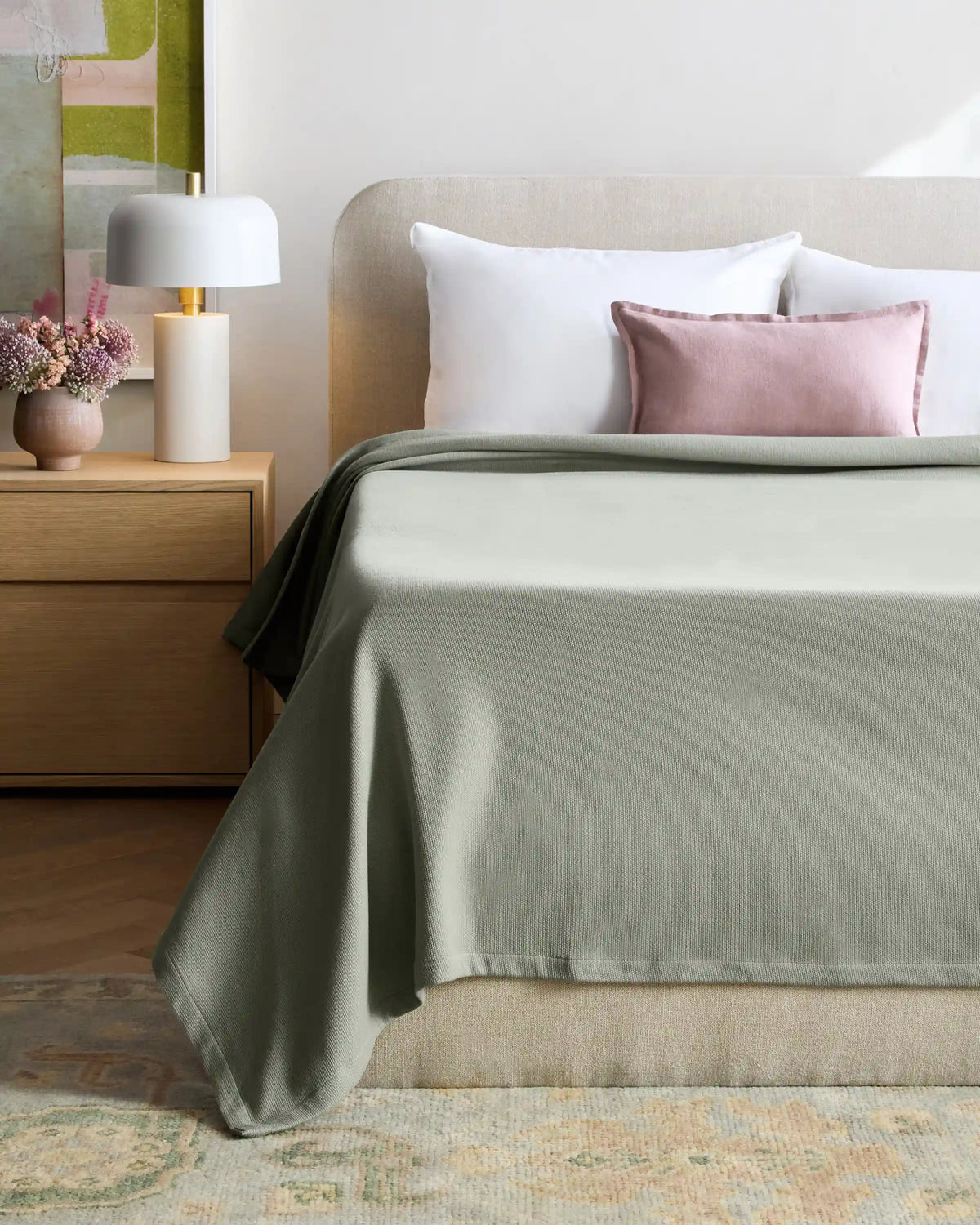 Luxury Organic Cotton Bed Blanket