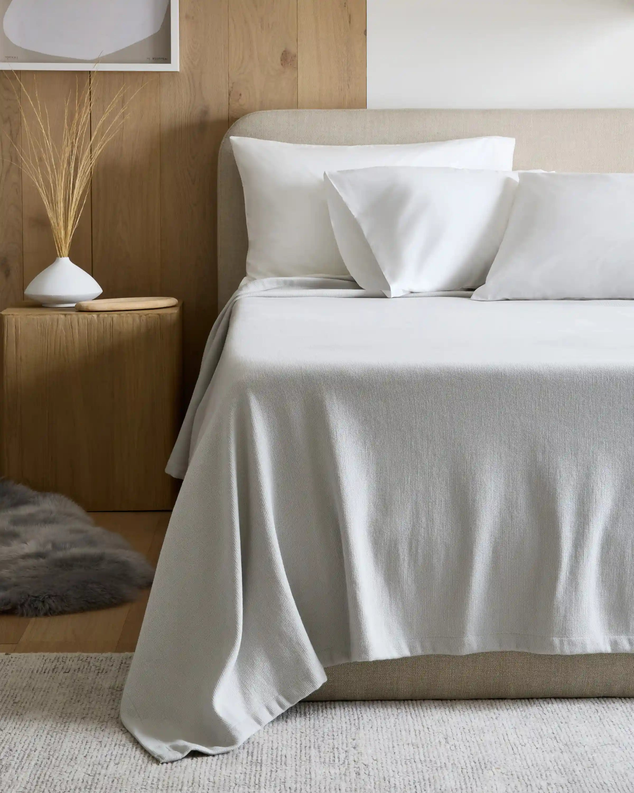 Luxury Organic Cotton Bed Blanket