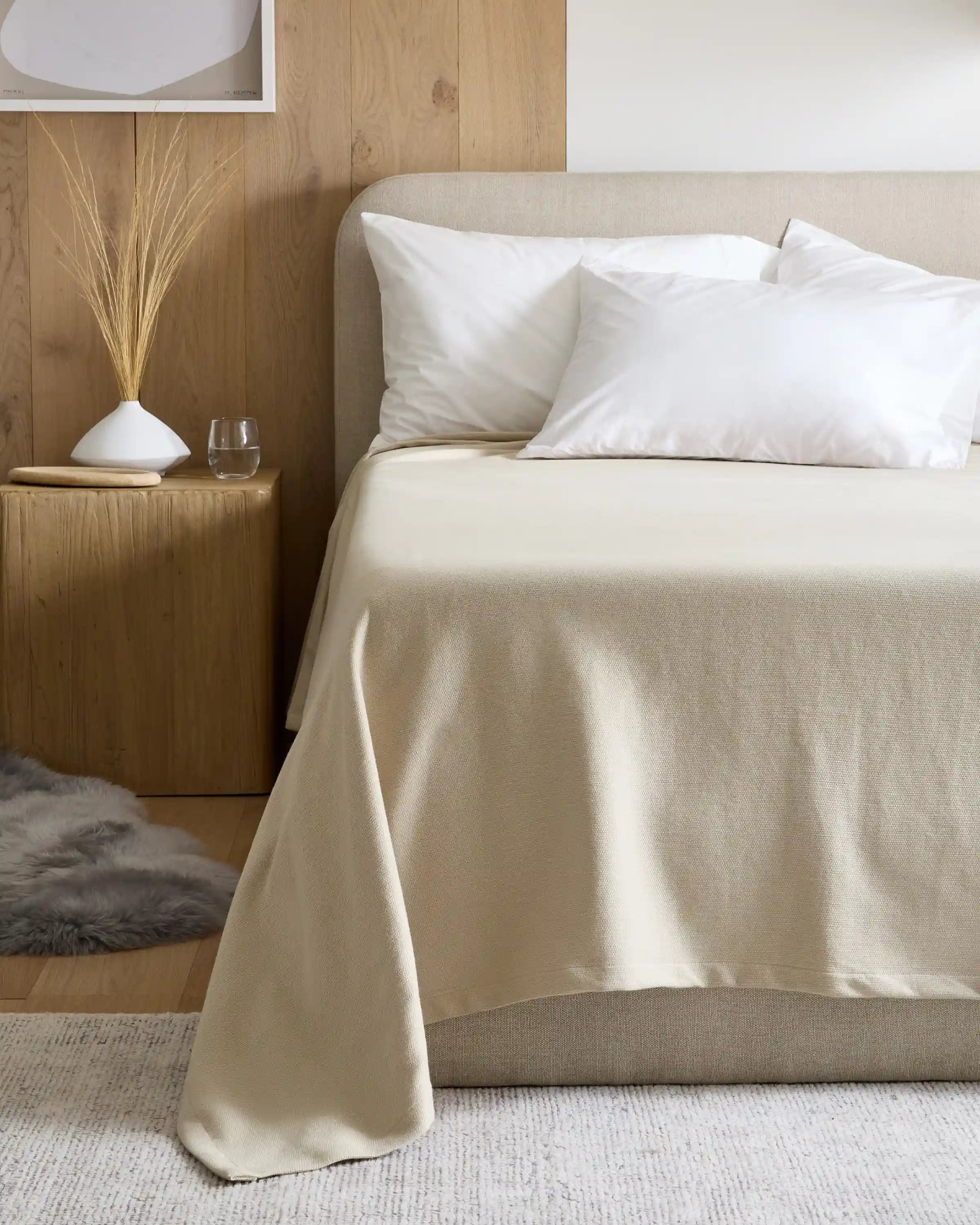 Luxury Organic Cotton Bed Blanket