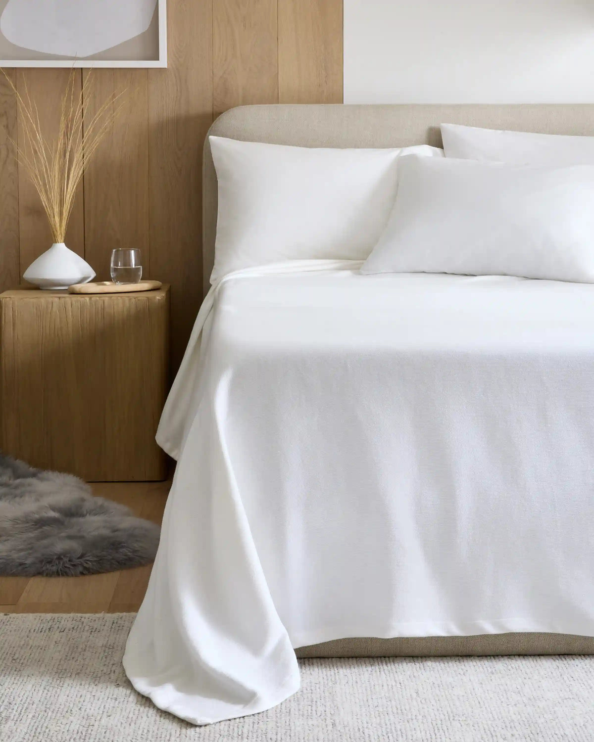 Luxury Organic Cotton Bed Blanket