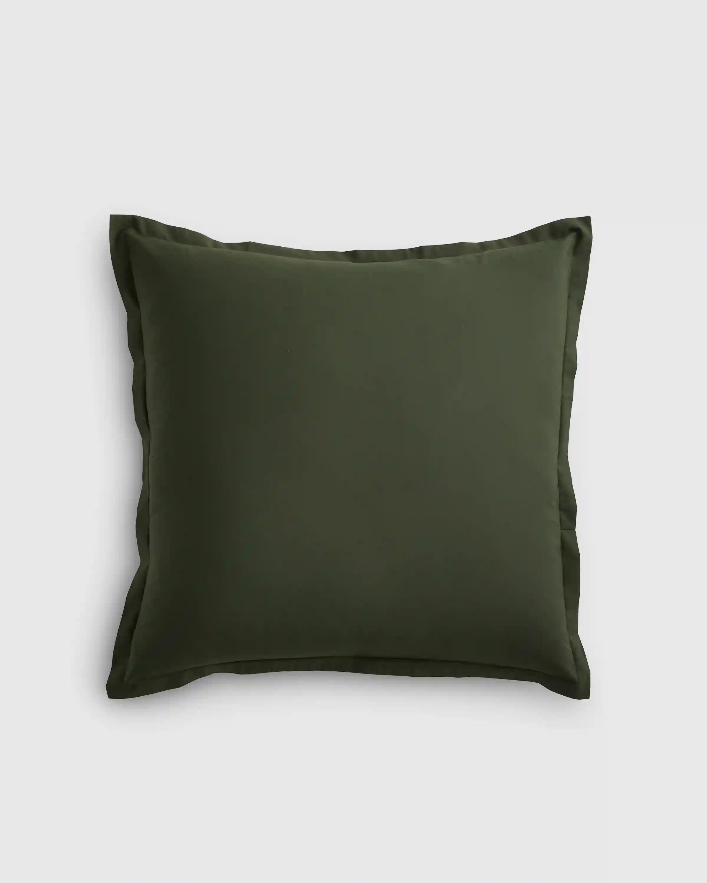 Organic Crisp Percale Euro Sham