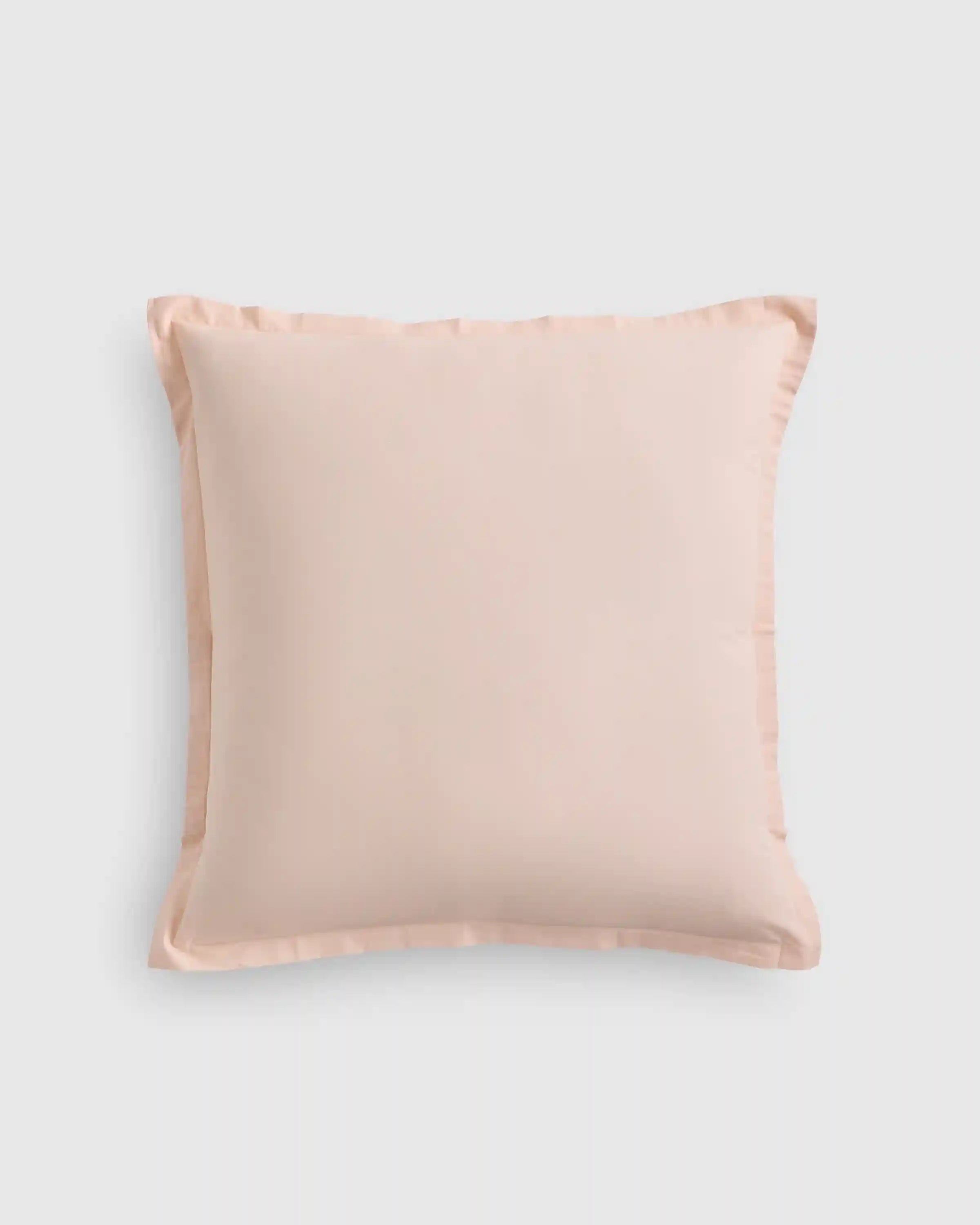 Organic Crisp Percale Euro Sham