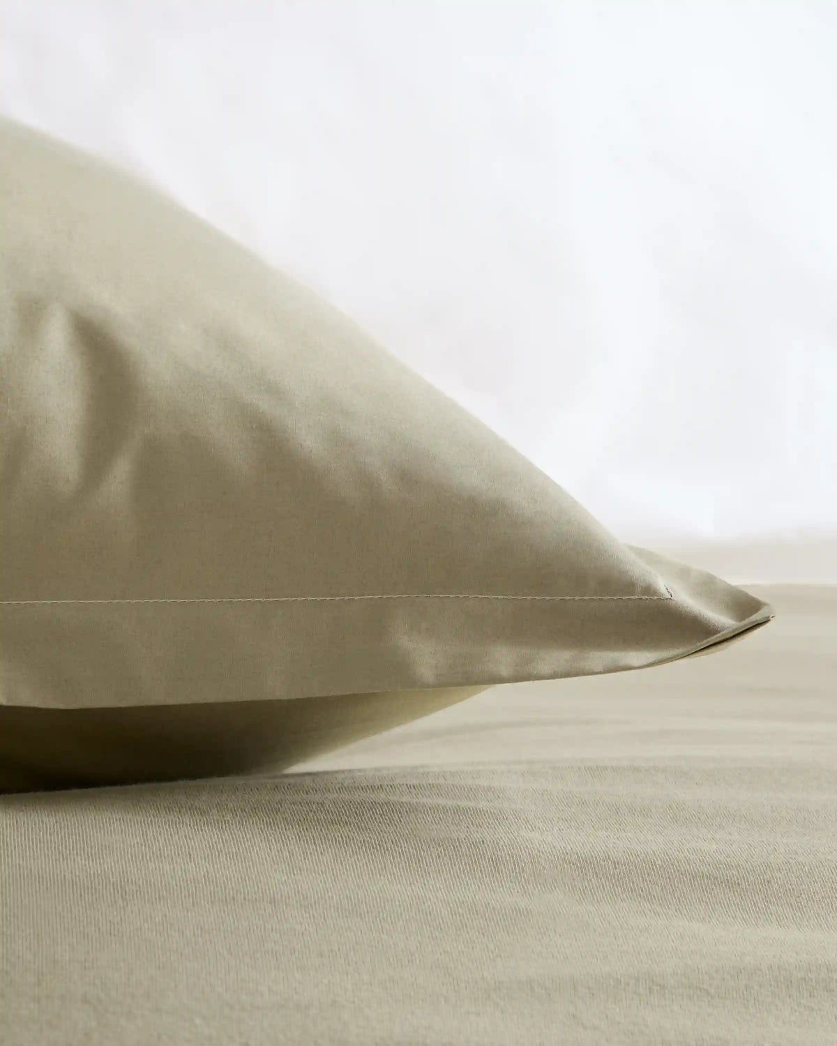 Organic Crisp Percale Euro Sham