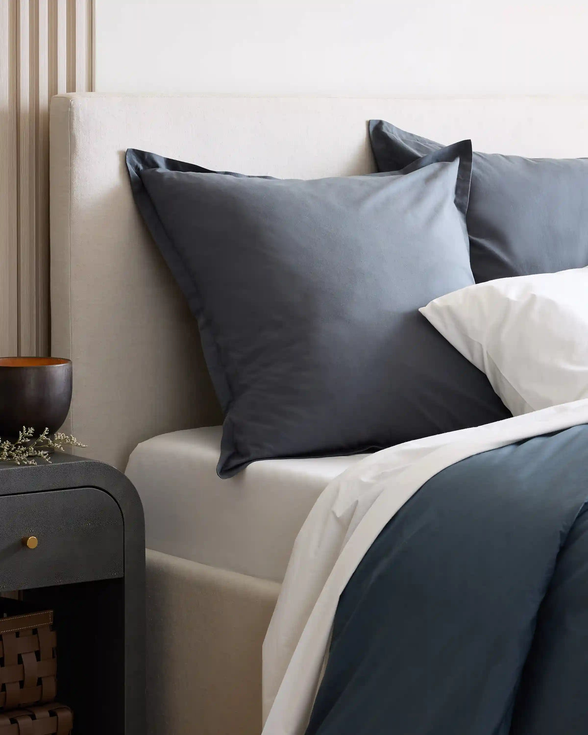 Organic Brushed Cotton Euro Sham