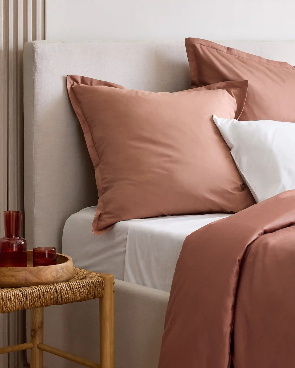 Organic Crisp Percale Euro Sham