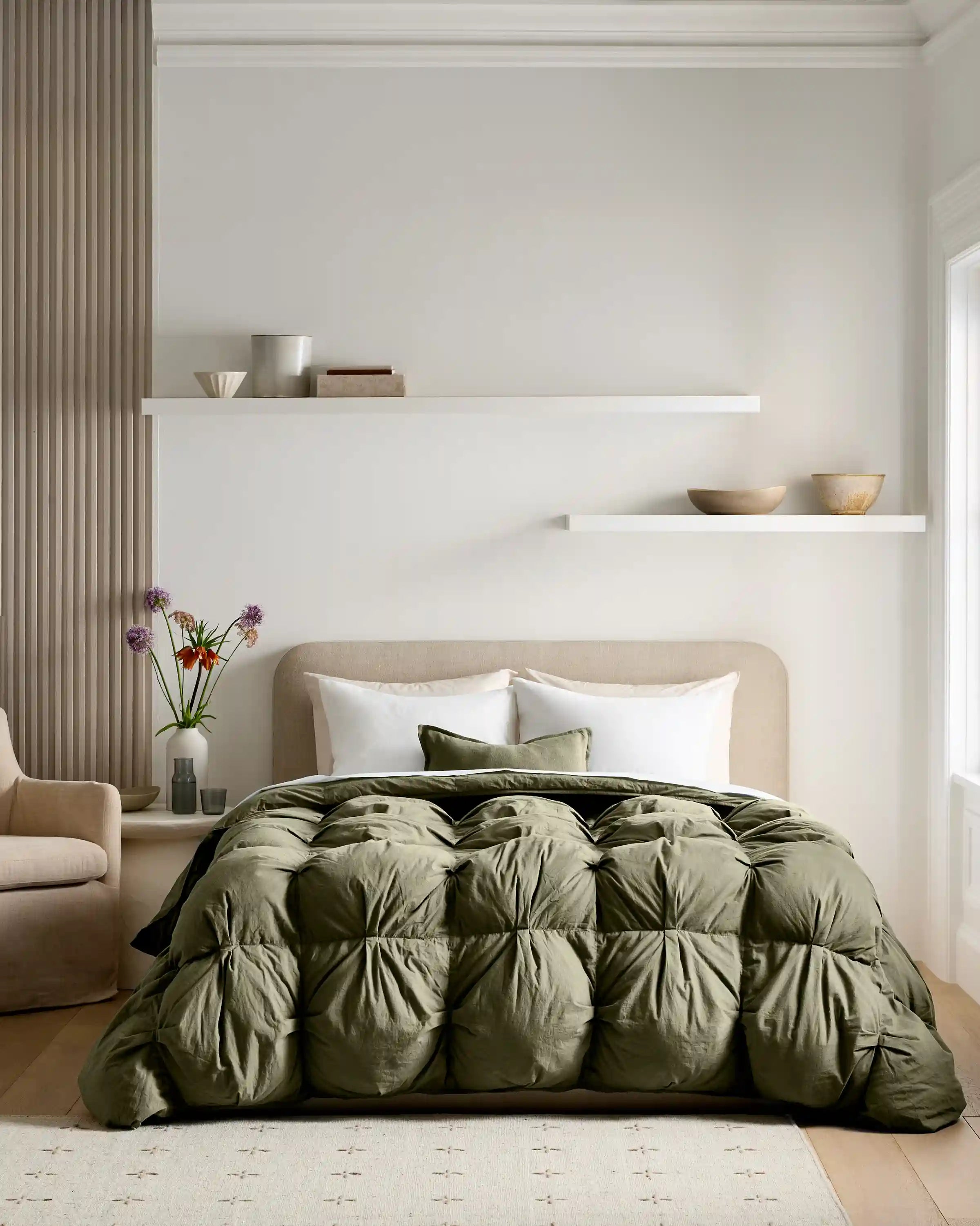 Cotton Pintuck Comforter