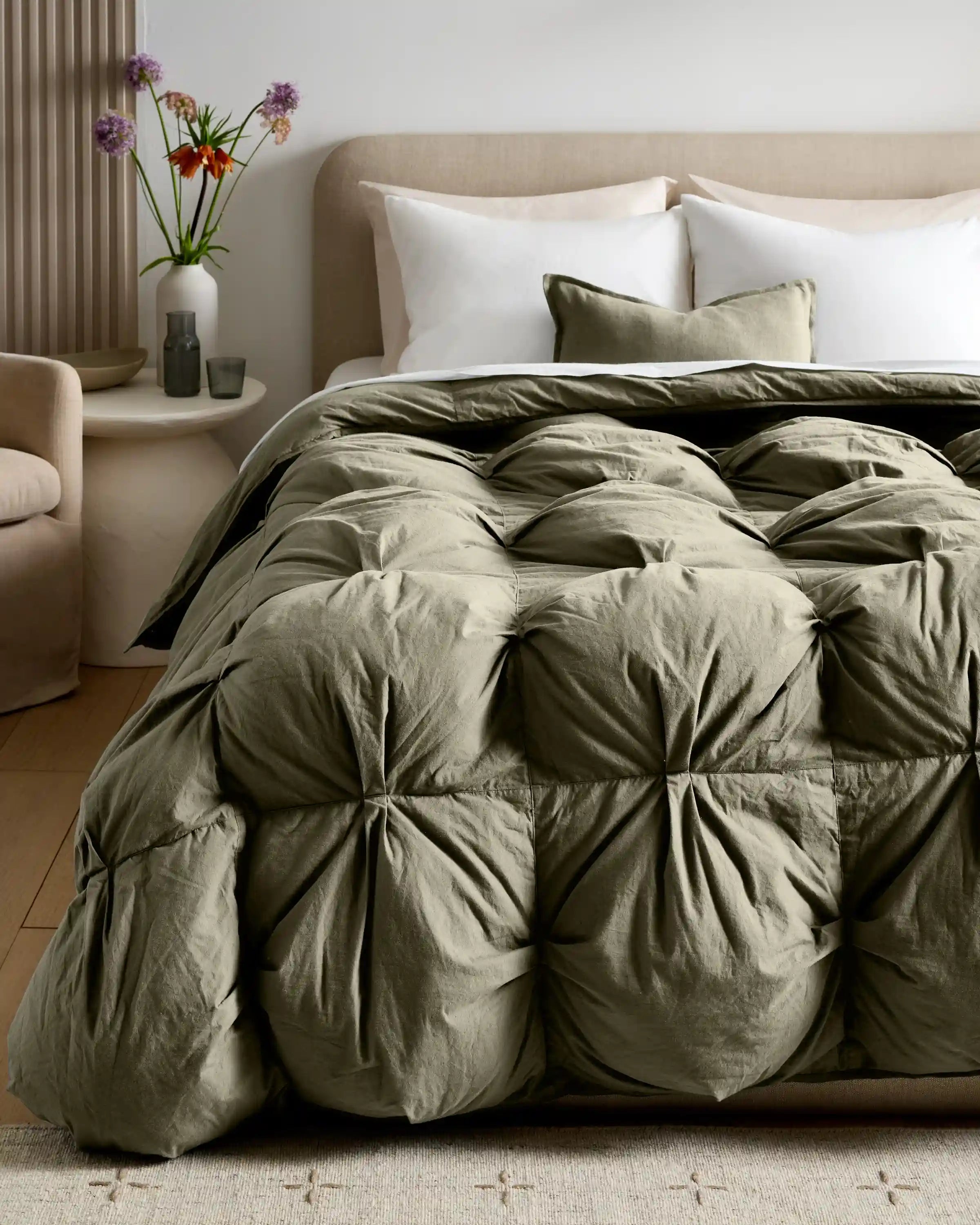 Cotton Pintuck Comforter