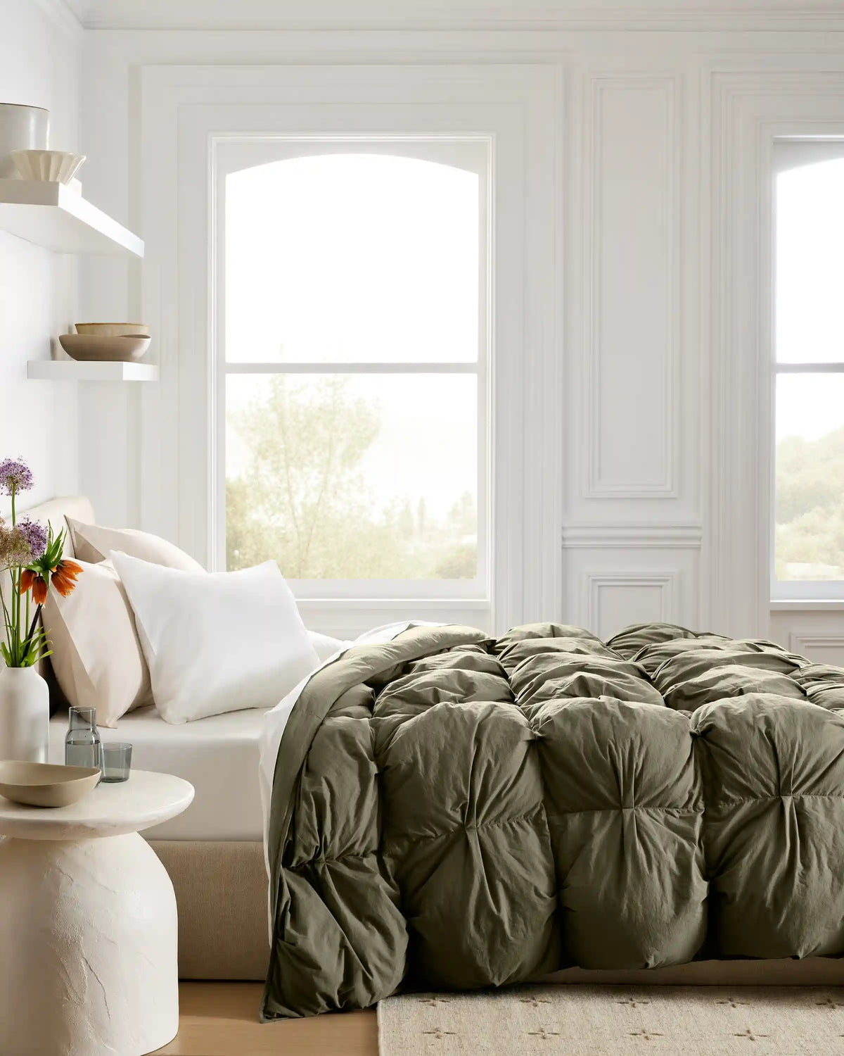 Cotton Pintuck Comforter