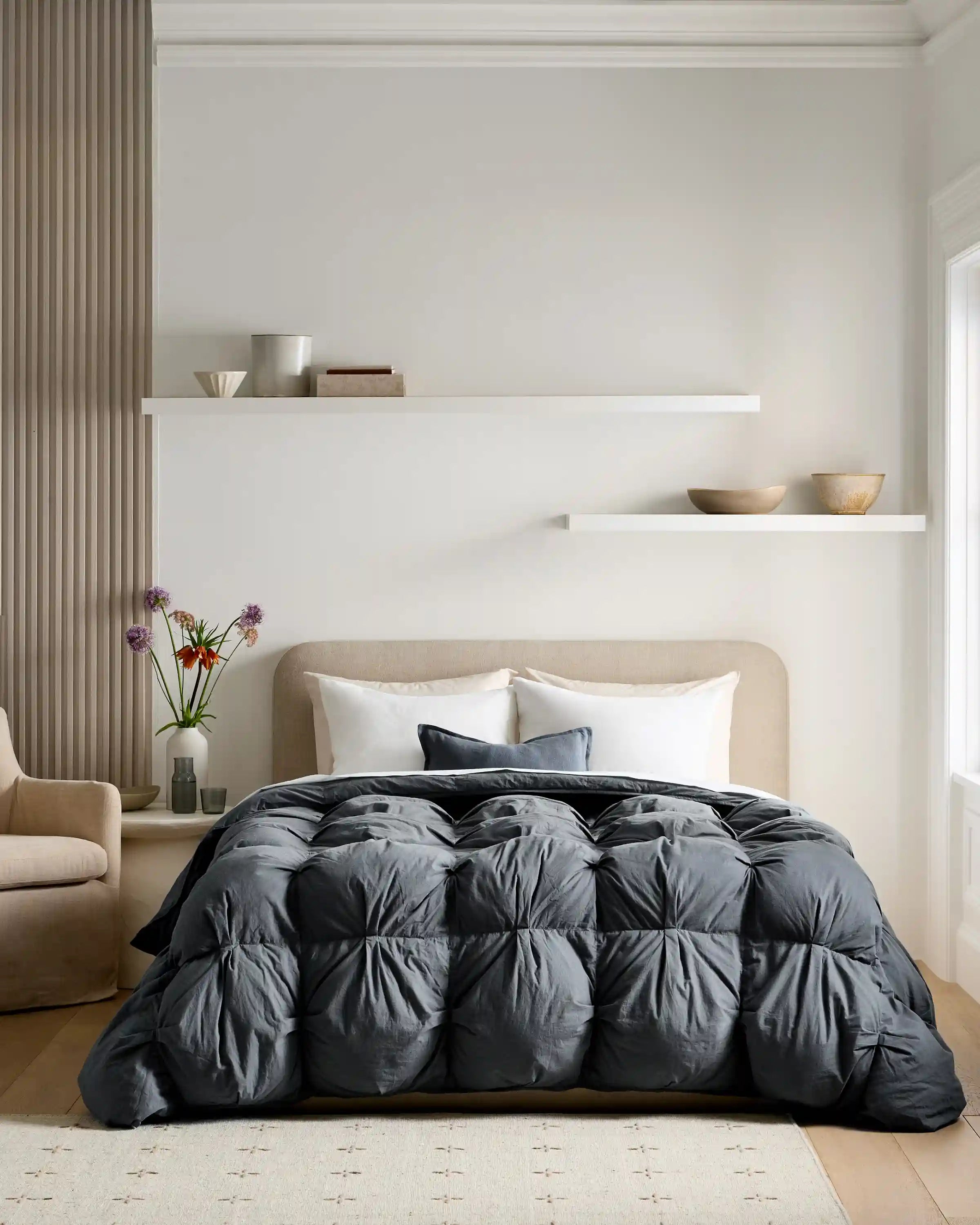 Cotton Pintuck Comforter