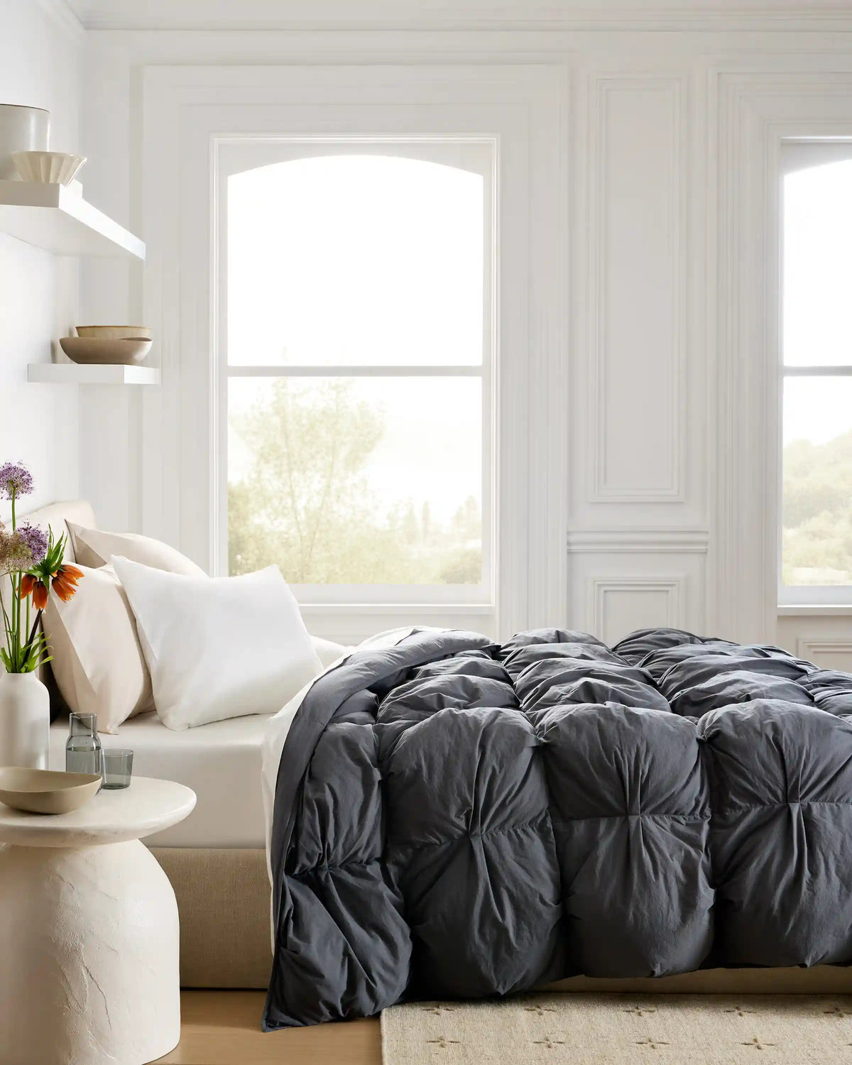 Cotton Pintuck Comforter