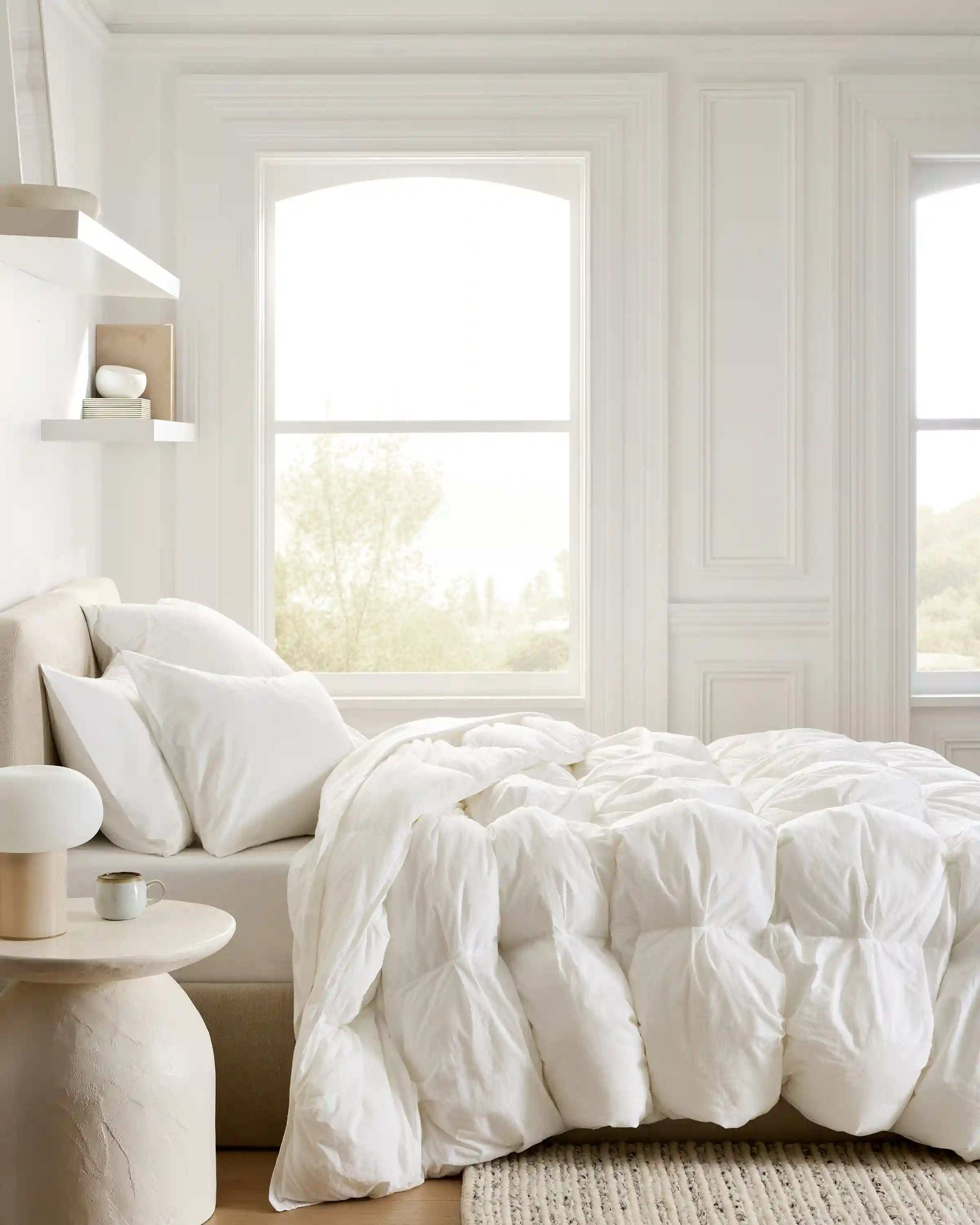 Cotton Pintuck Comforter