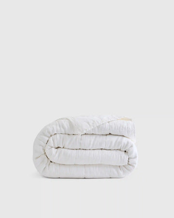 Lightweight European Linen Box Quilt